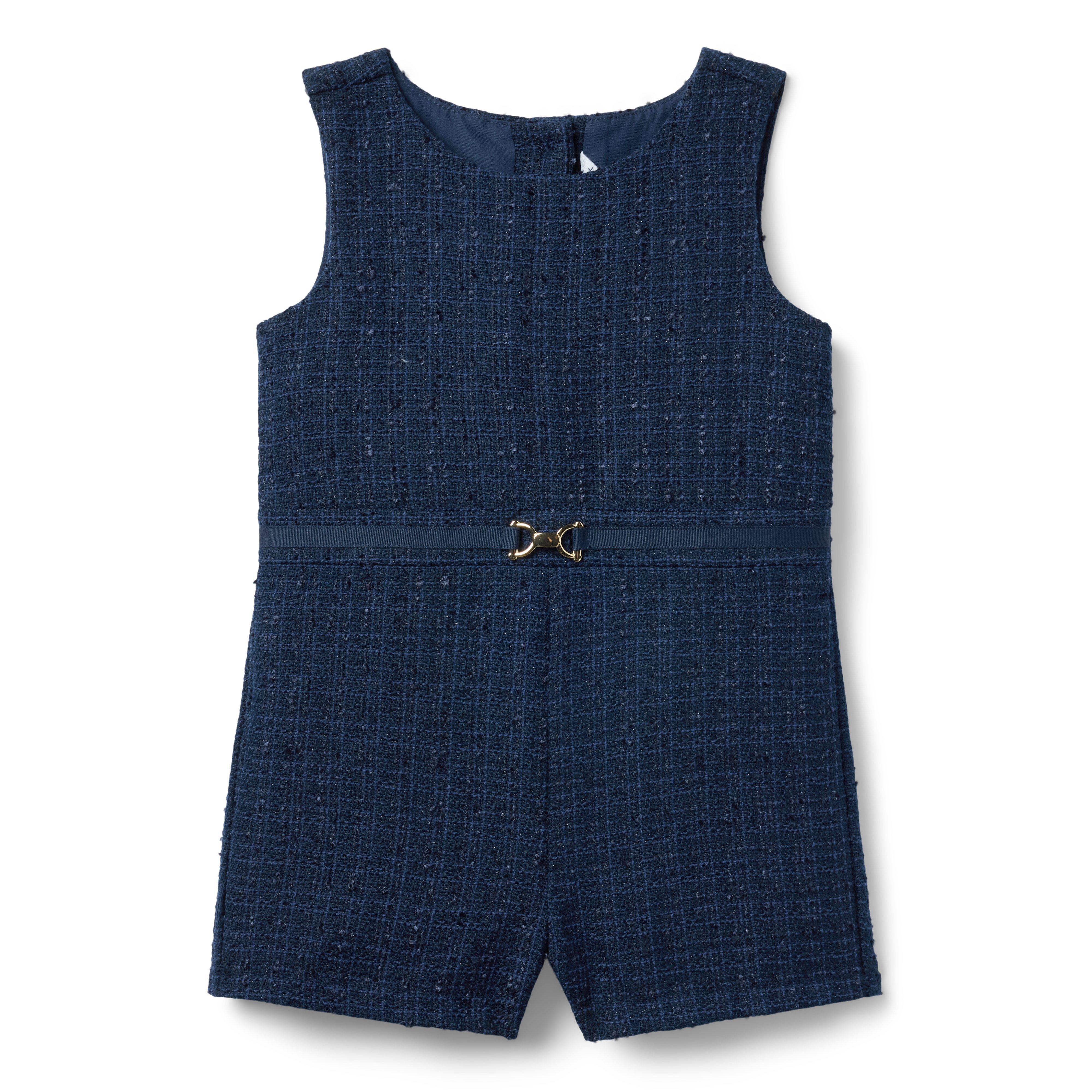 The Equestrian Tweed Romper