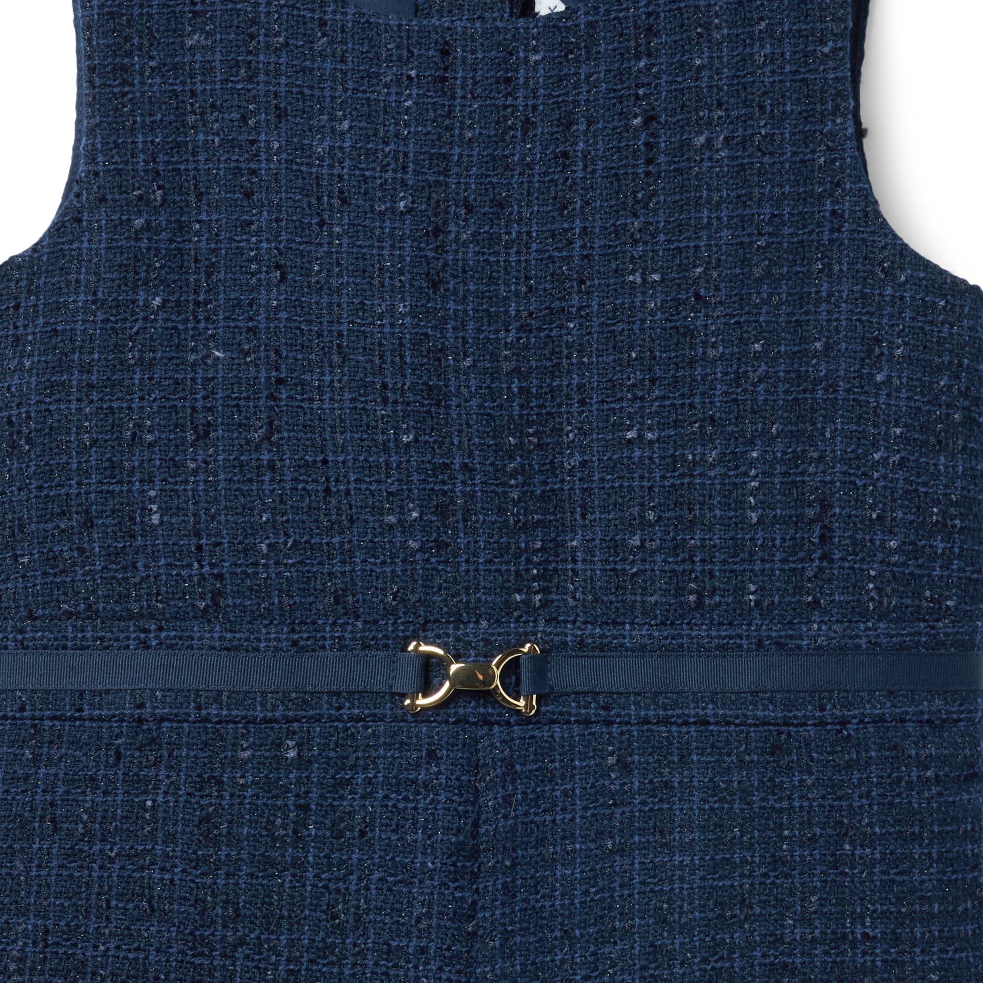 The Equestrian Tweed Romper image number 1