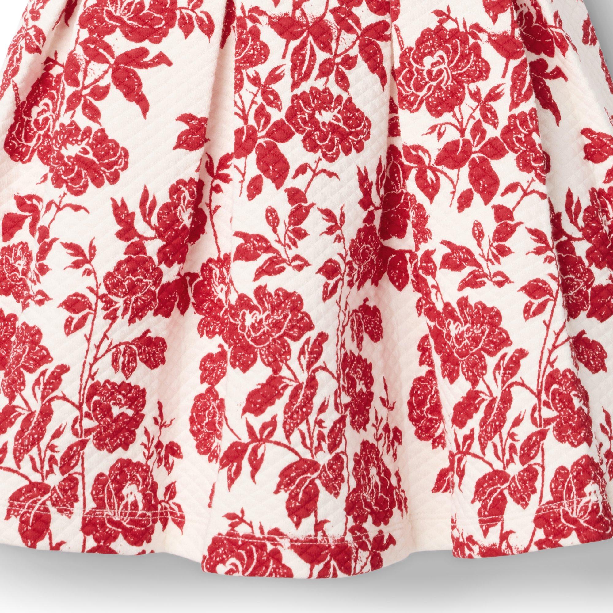 The Floral Quilted Bow Dress image number 1