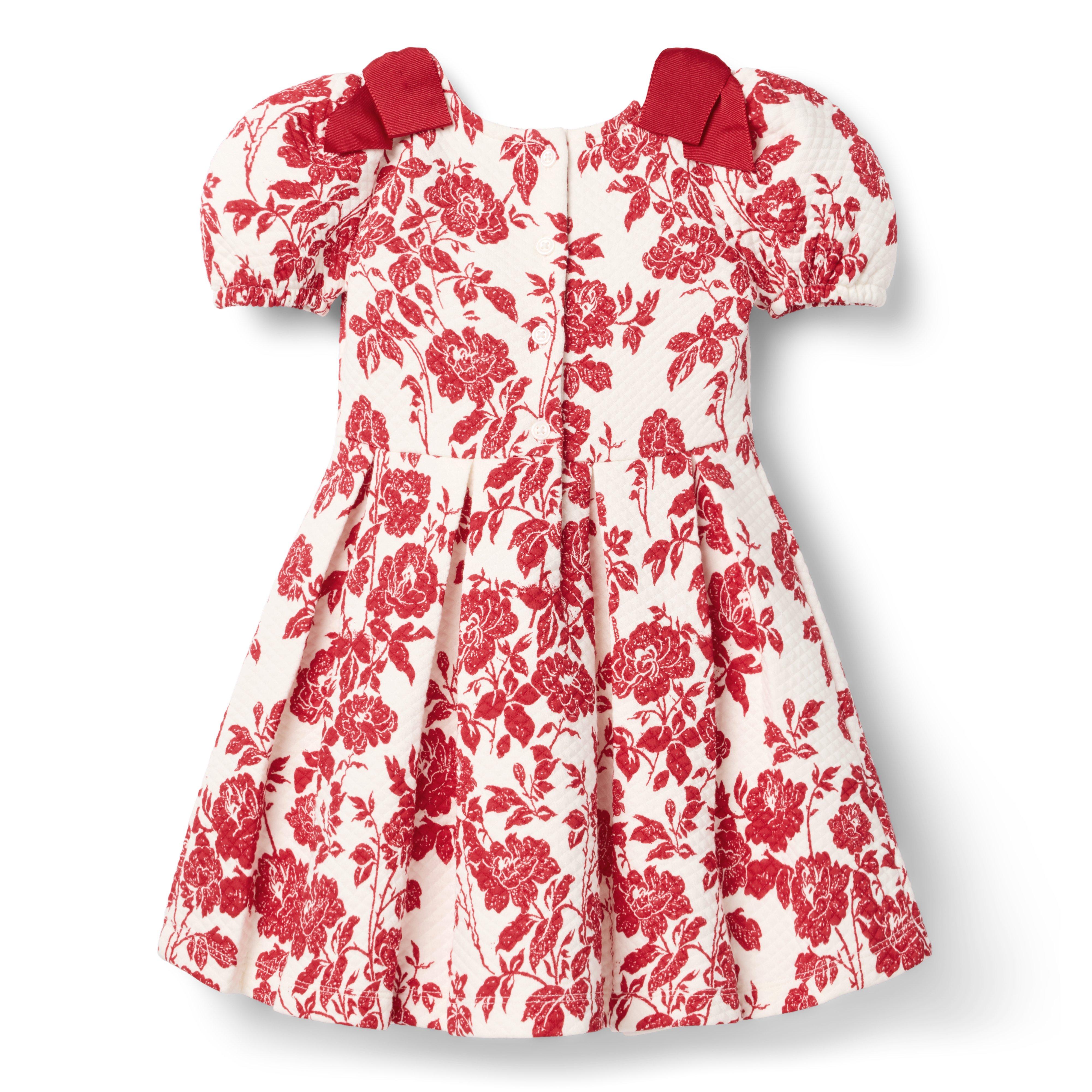 The Floral Quilted Bow Dress image number 2
