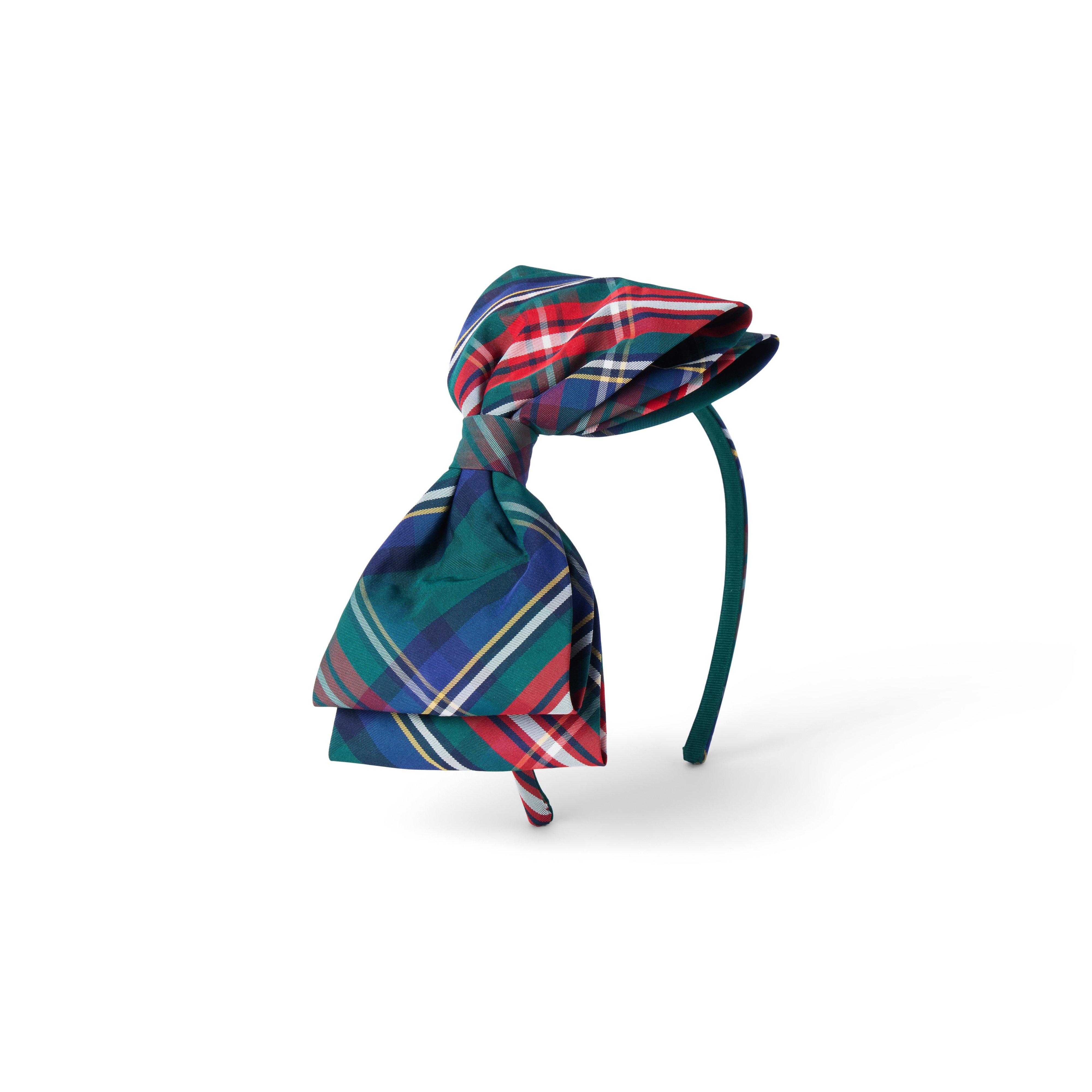 Tartan Bow Headband