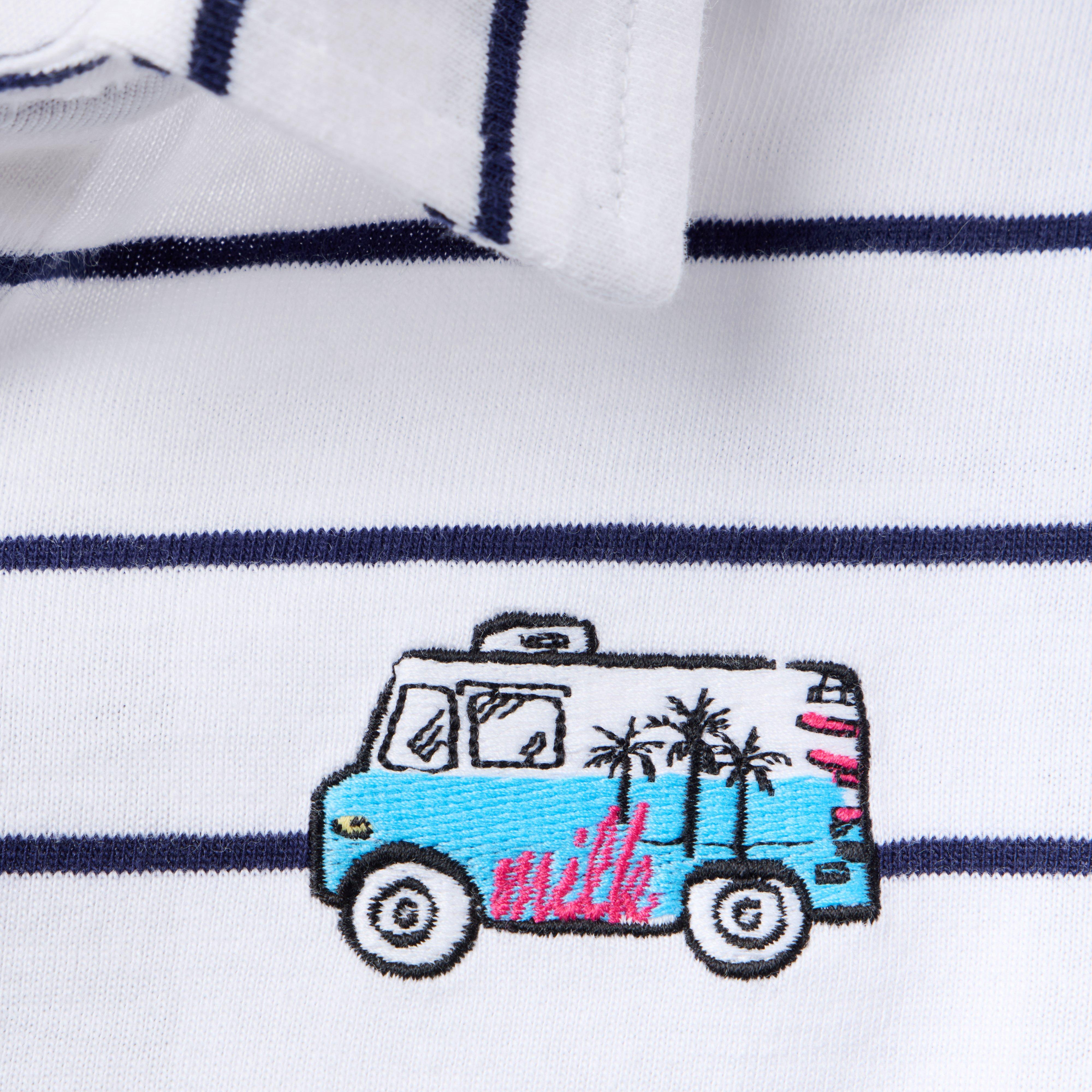 Milk Bar x Janie and Jack Striped Polo image number 1