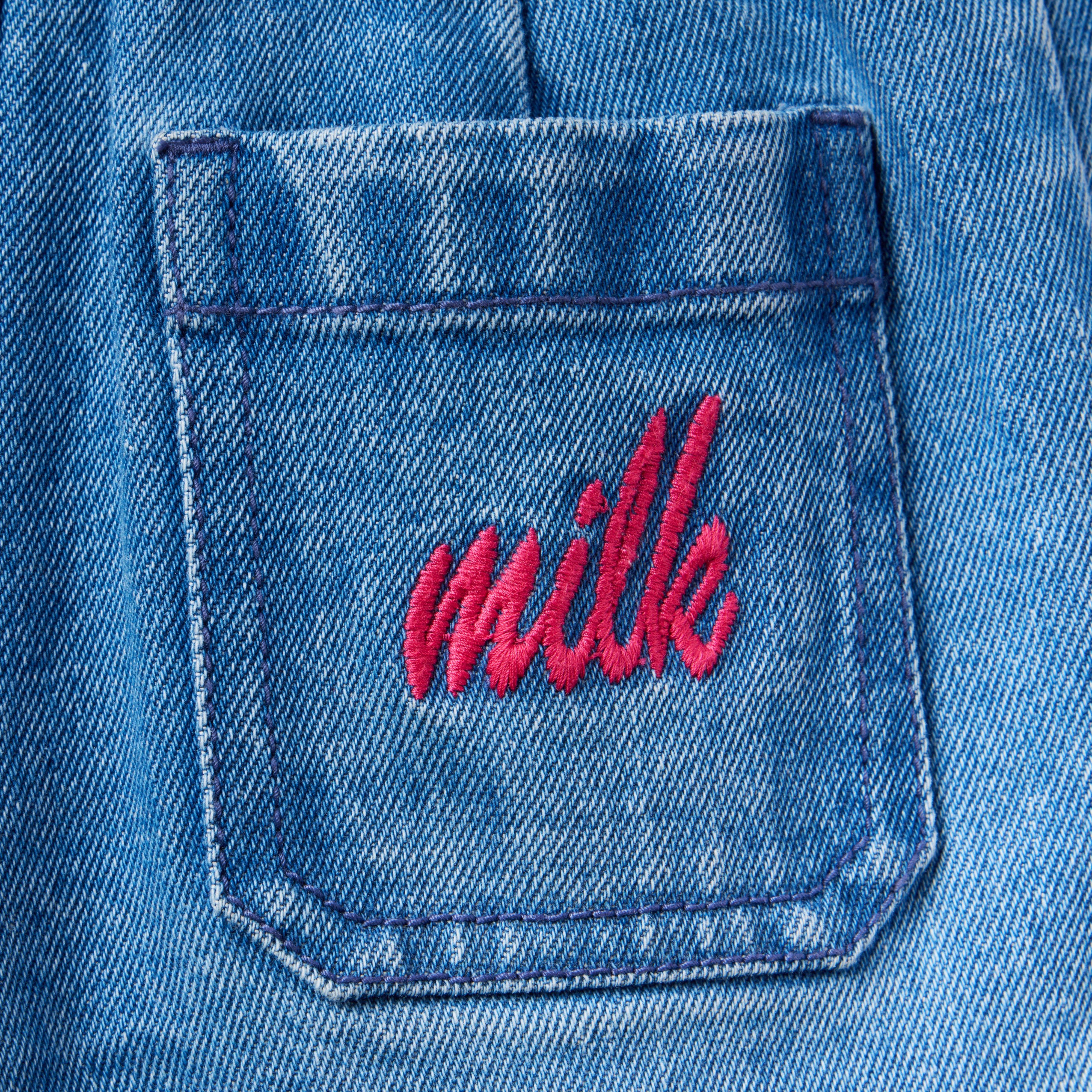 Milk Bar x Janie and Jack Denim Overall image number 2