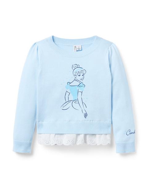 Disney Cinderella Ruffle Sweater