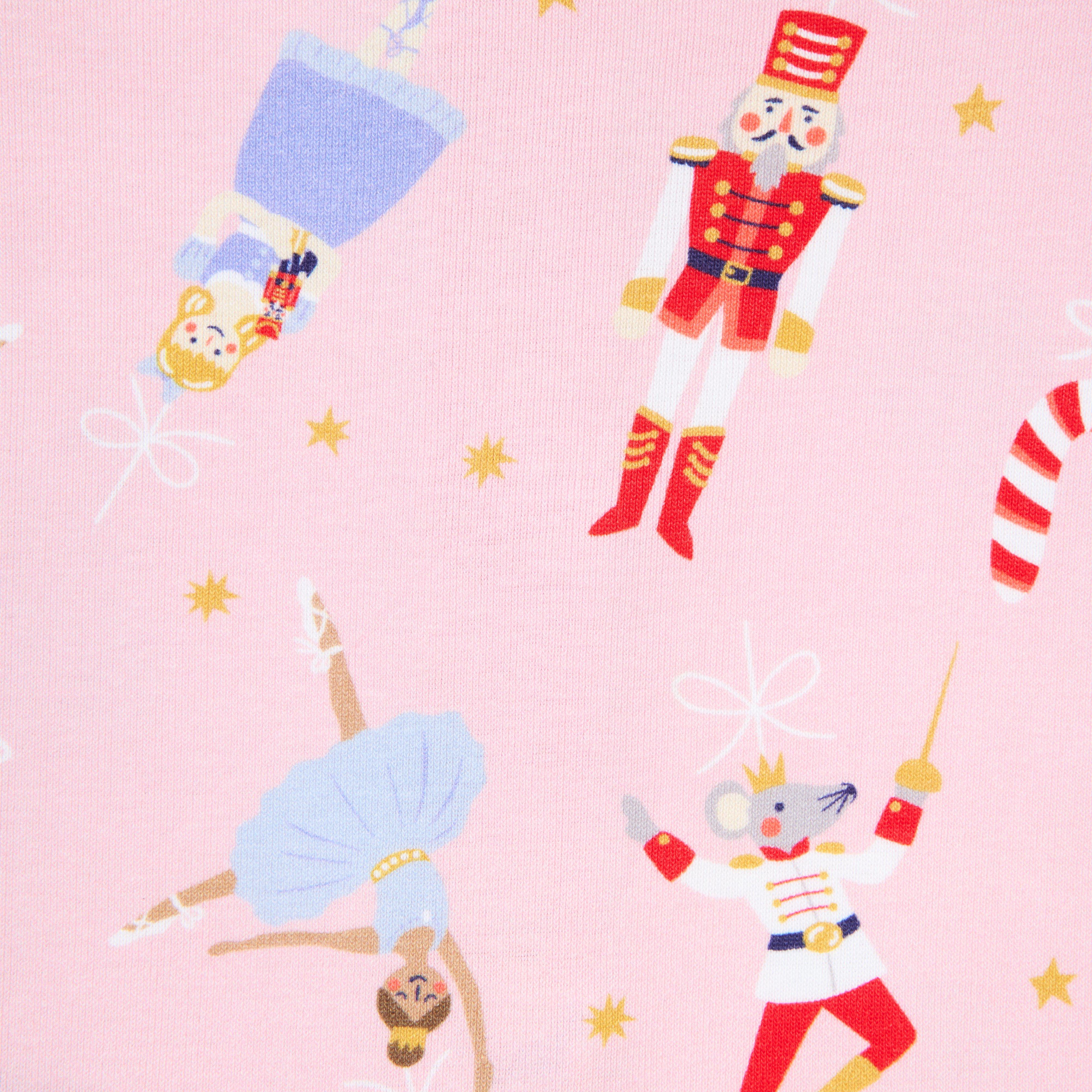 Baby Good Night Footed Pajama In Nutcracker Dreams image number 1
