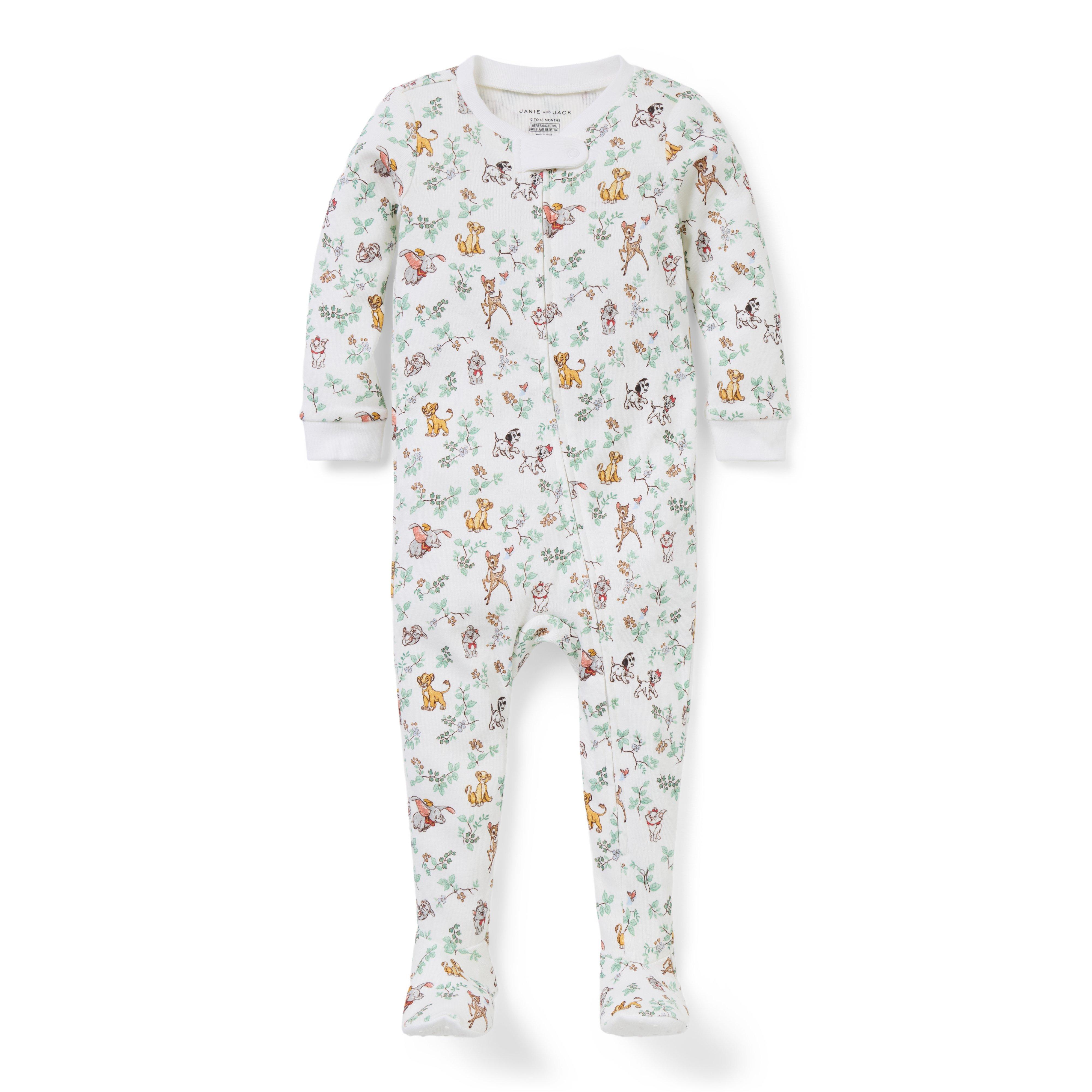 Baby Good Night Footed Pajama In Disney Friends