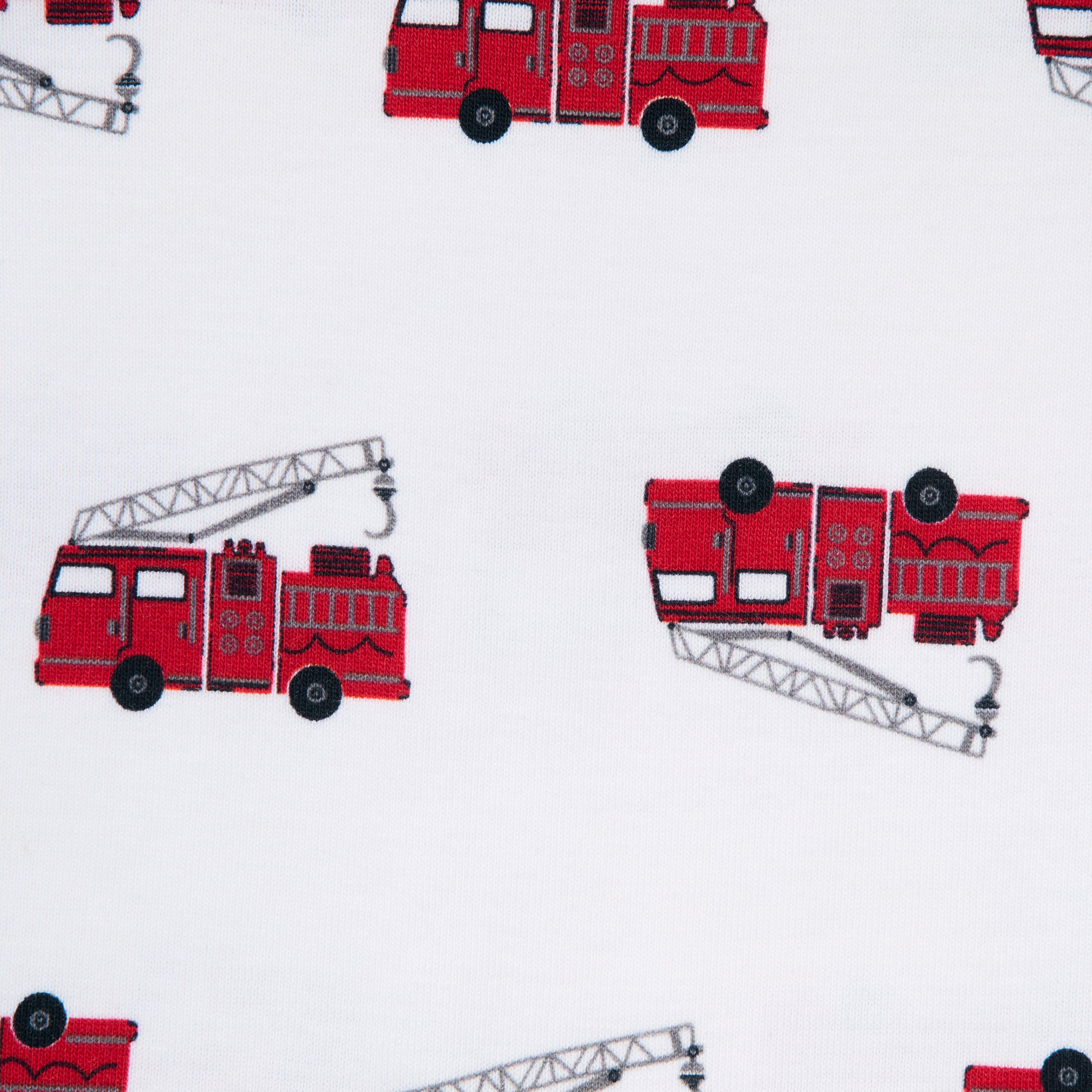 Good Night Pajama In Firetruck image number 1