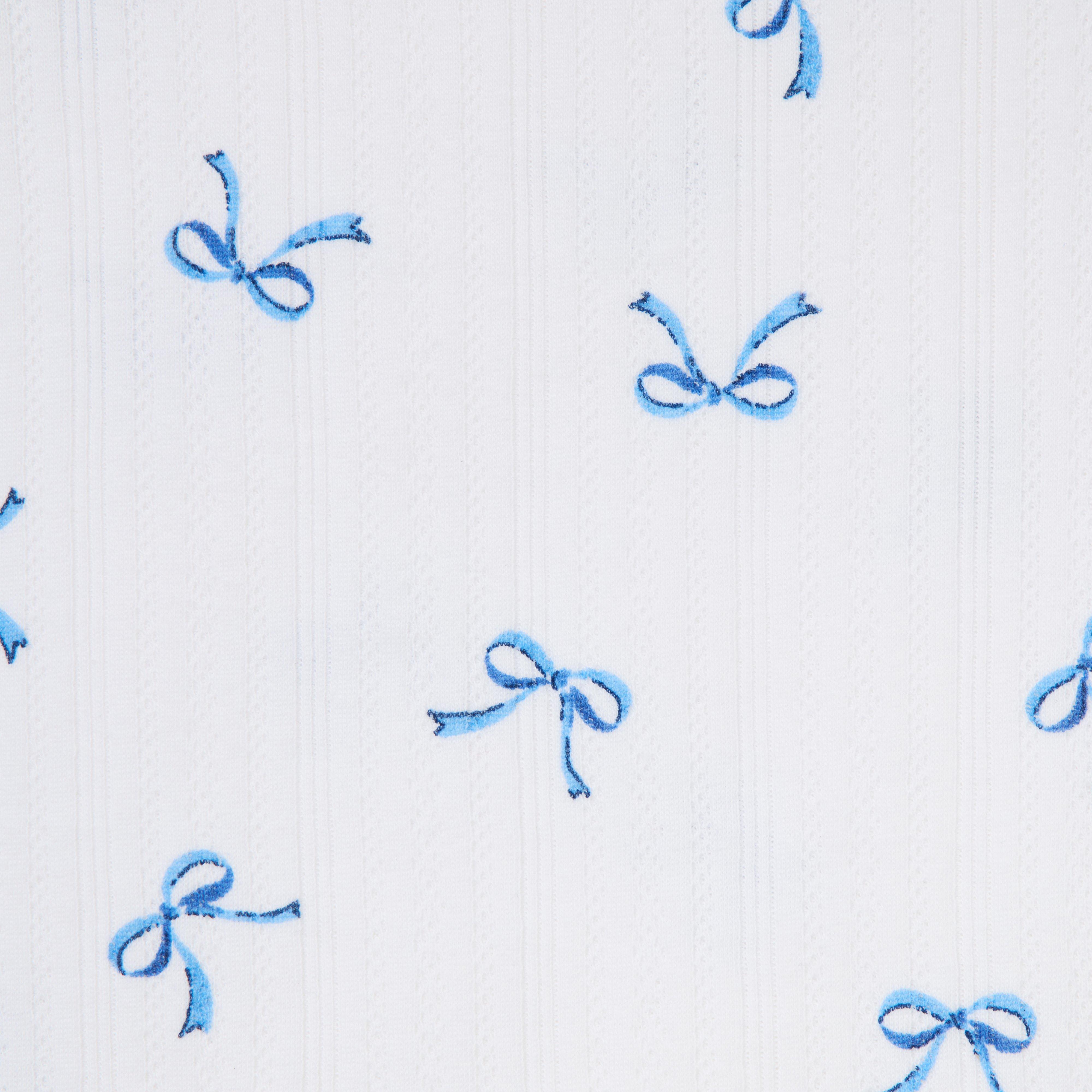 Good Night Pointelle Pajama In Bow image number 1