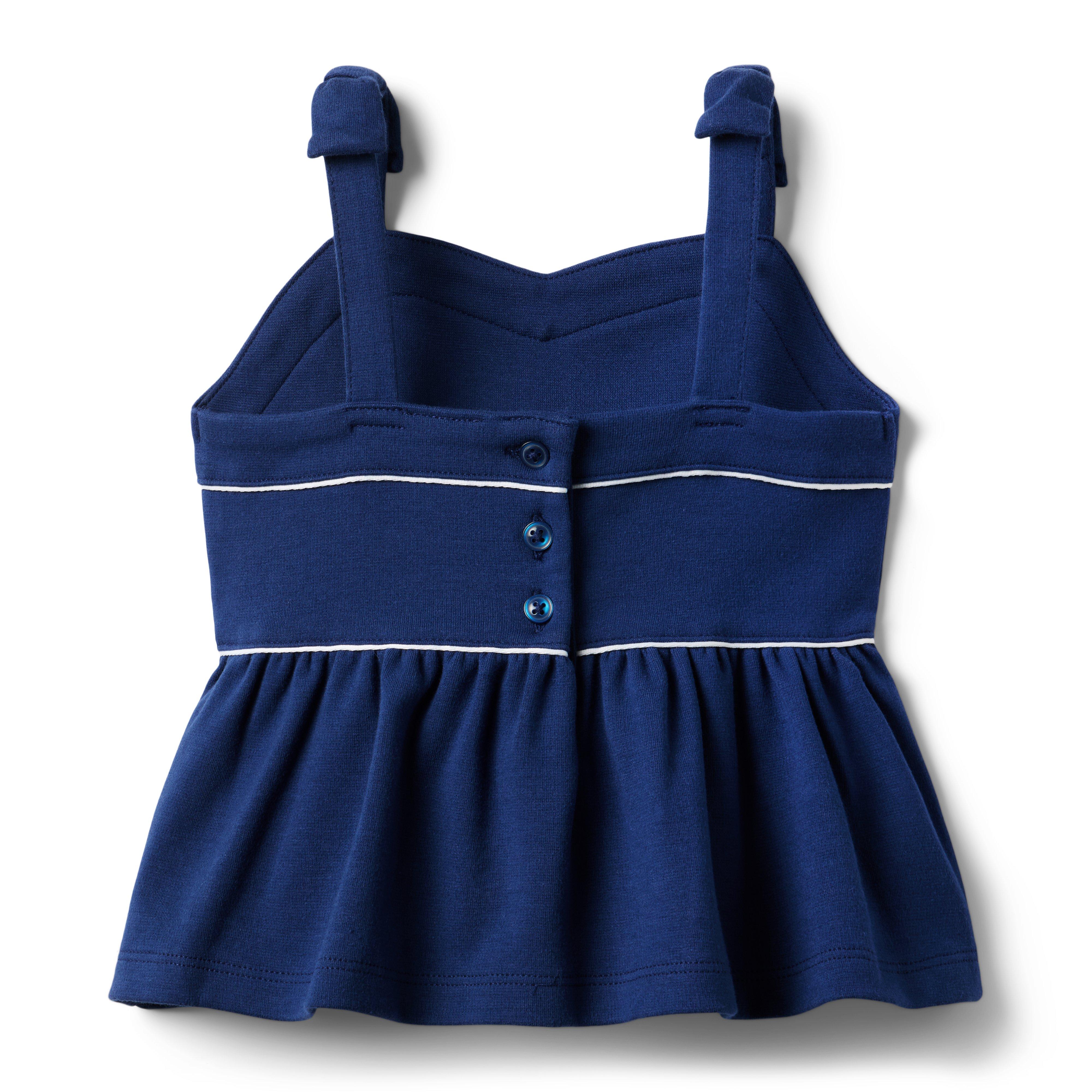 Bow Strap Ponte Top image number 1