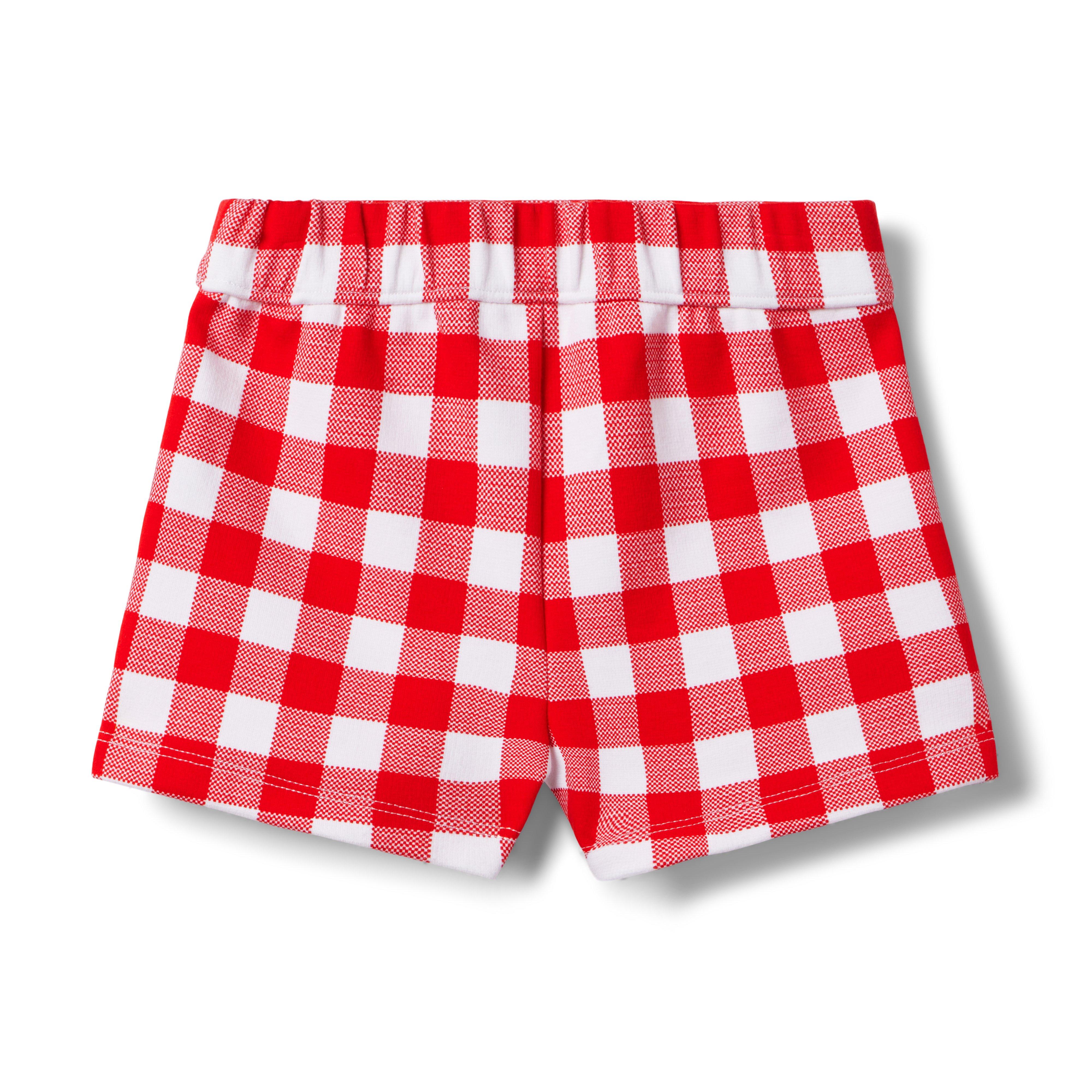 Gingham Ponte Short image number 1