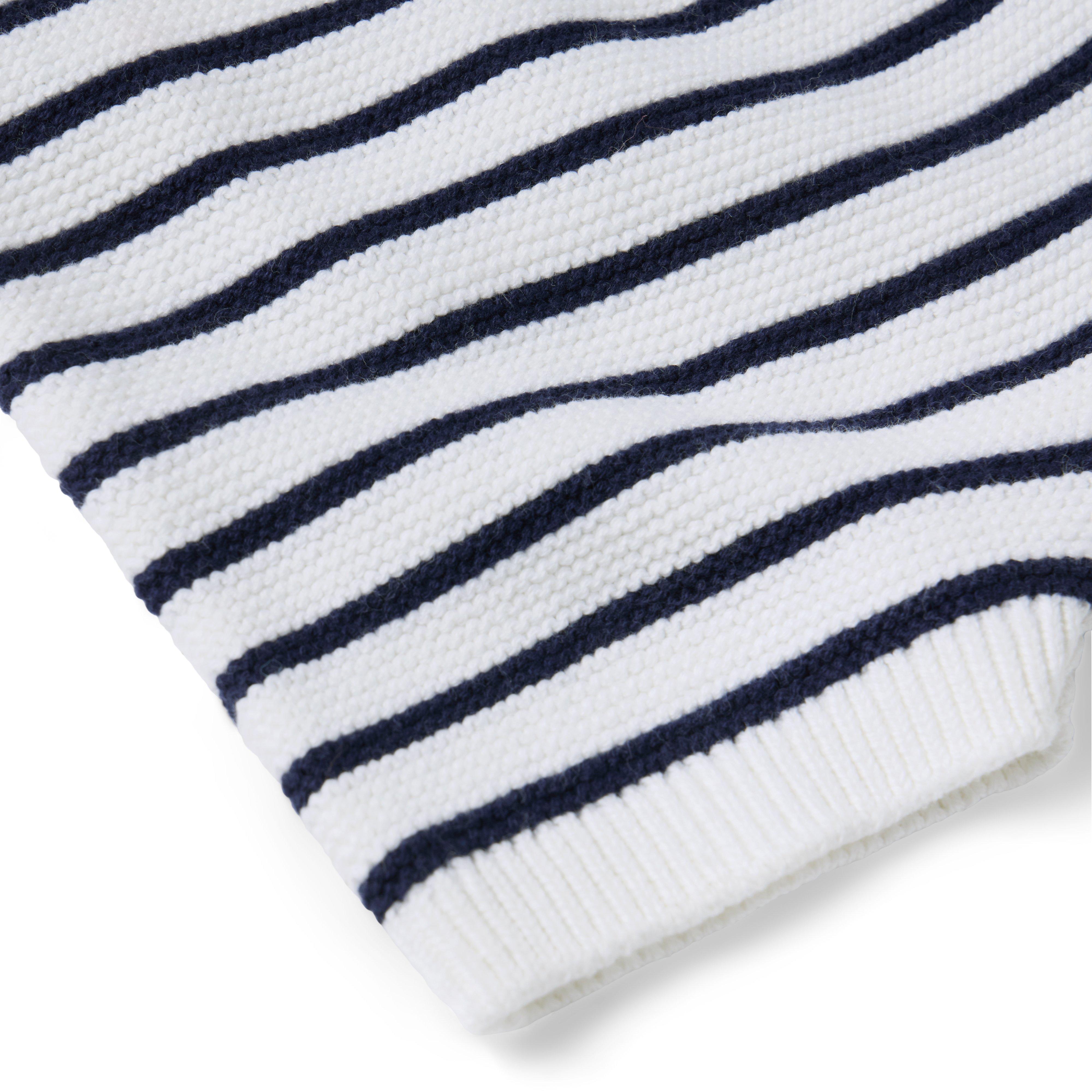 Baby Striped Romper image number 2