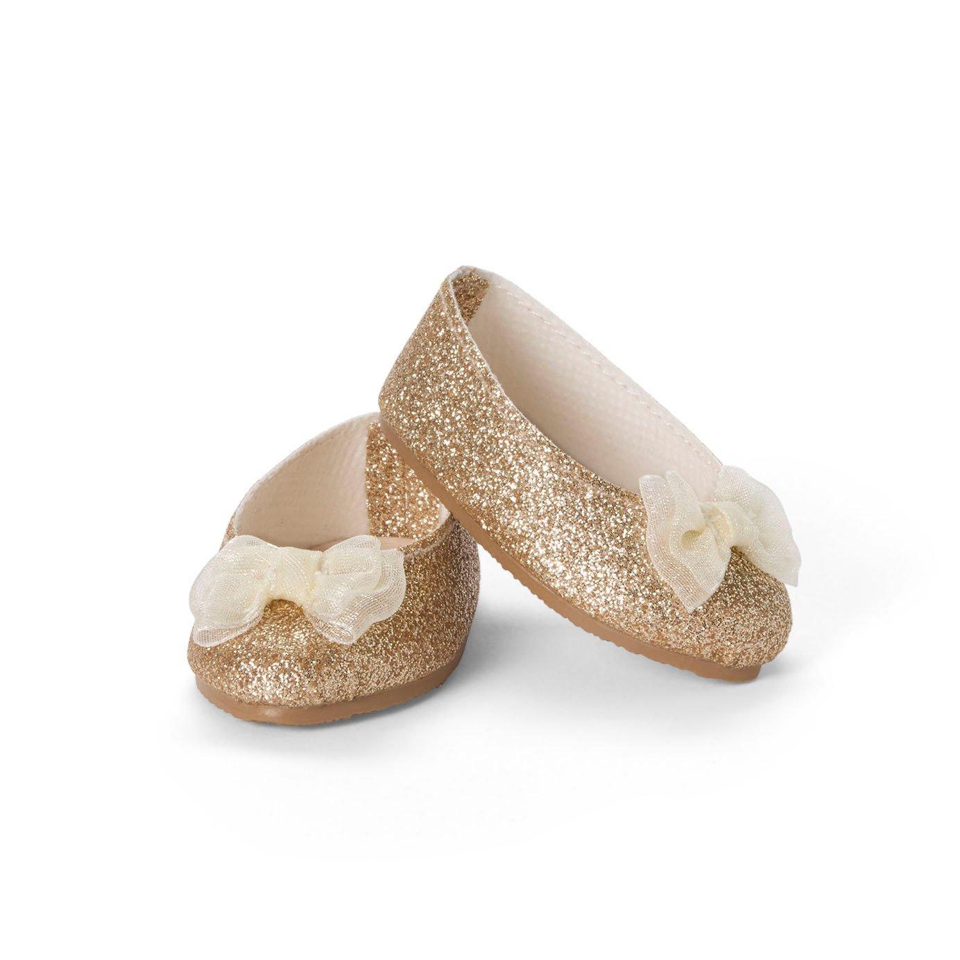 American Girl® x Janie And Jack Glitter & Bows Shoes For Dolls