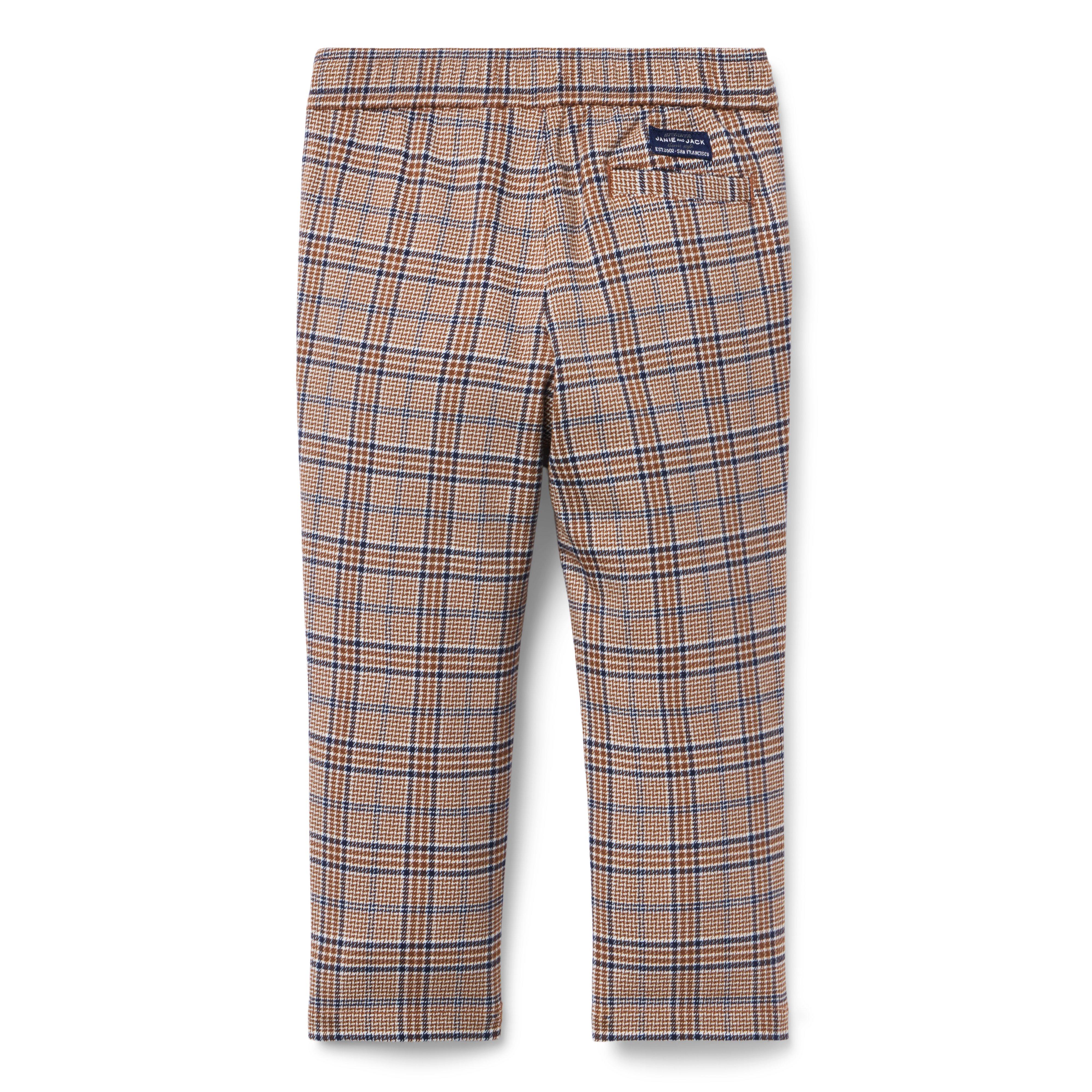 Plaid Pull-On Pant image number 1