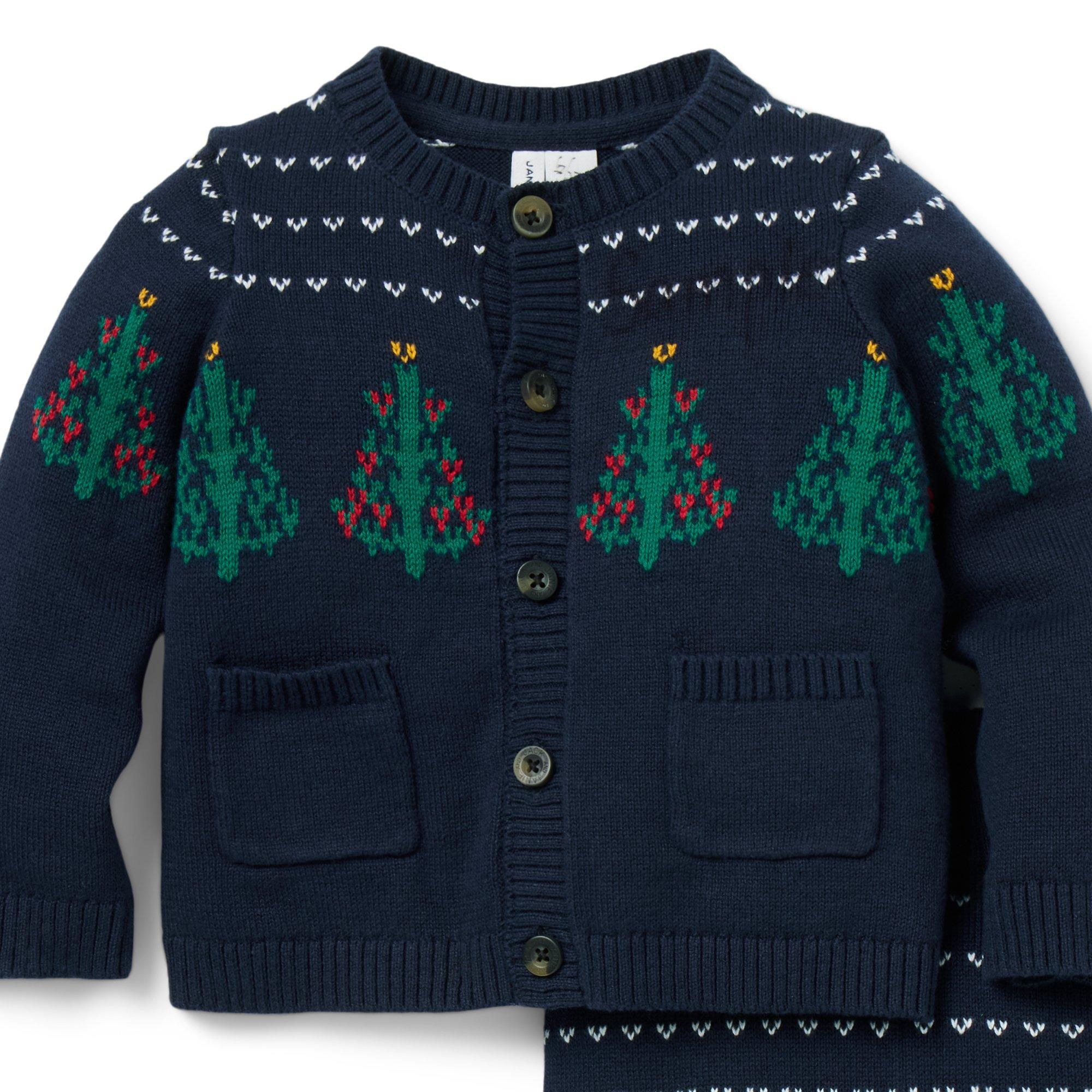 The Holiday Matching Baby Sweater Set  image number 1