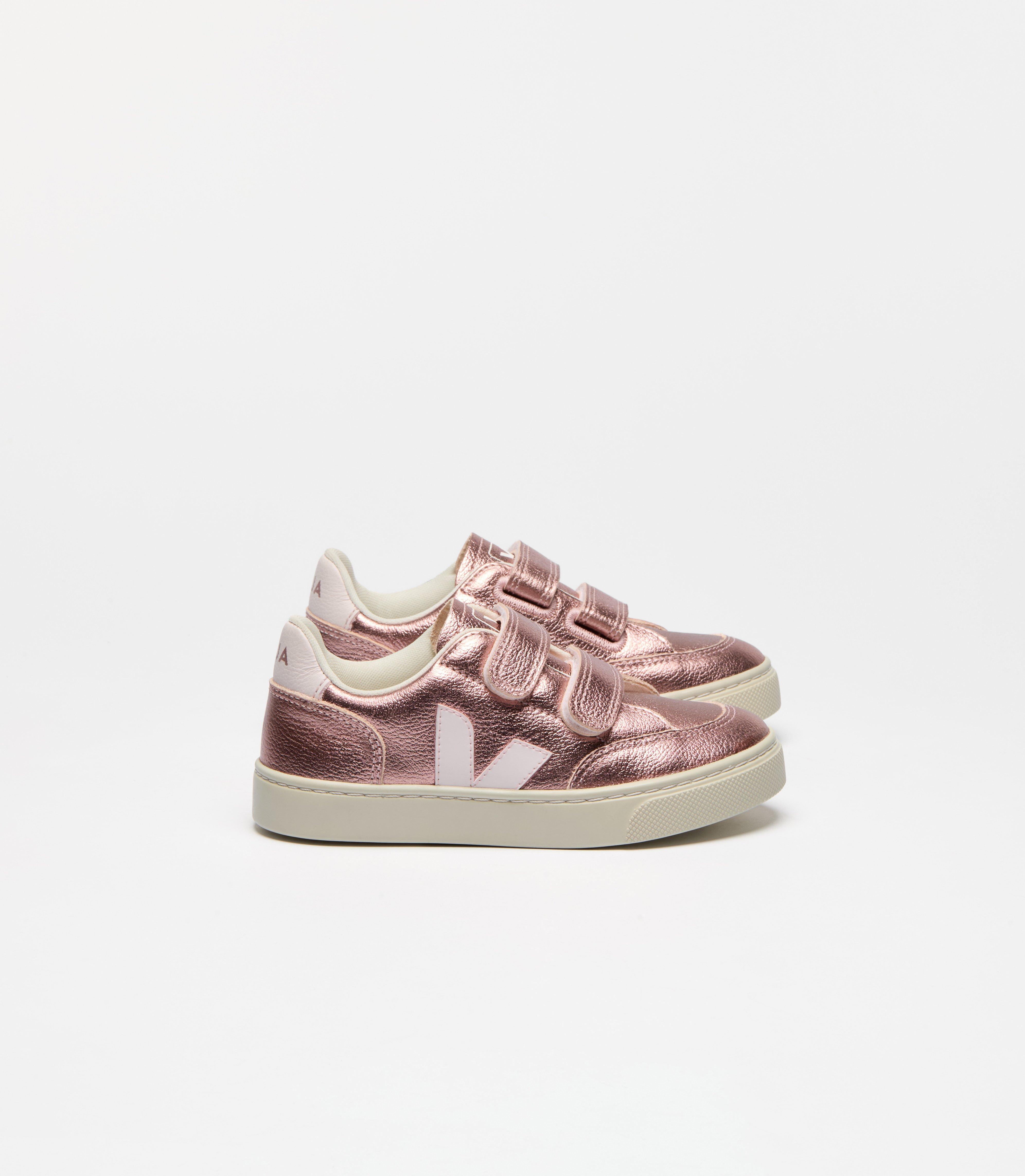 Veja Toddler Metallic V-12 Sneaker
