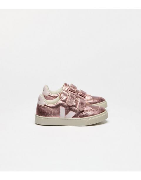 Veja Toddler Metallic V-12 Sneaker