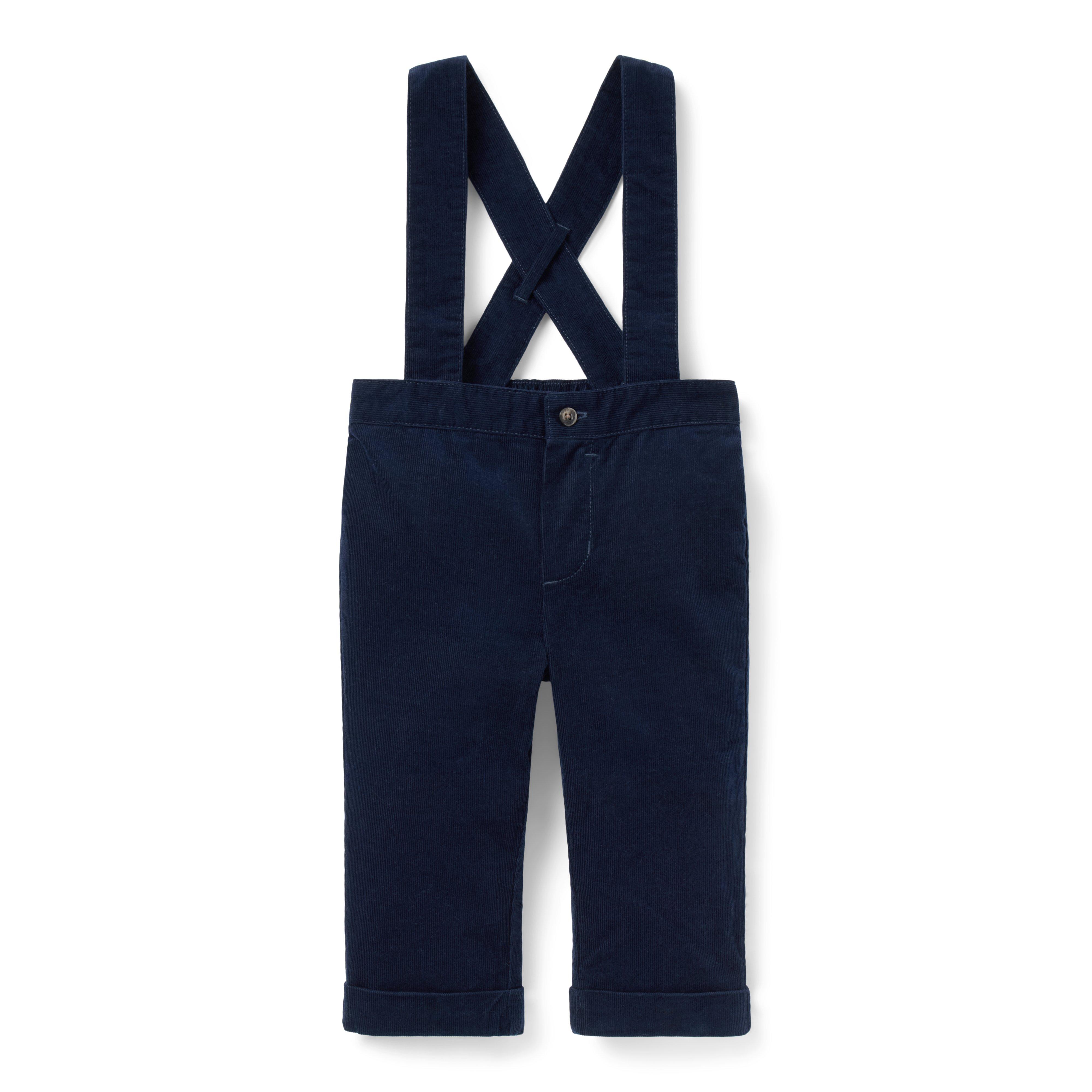 Baby Corduroy Suspender Pant