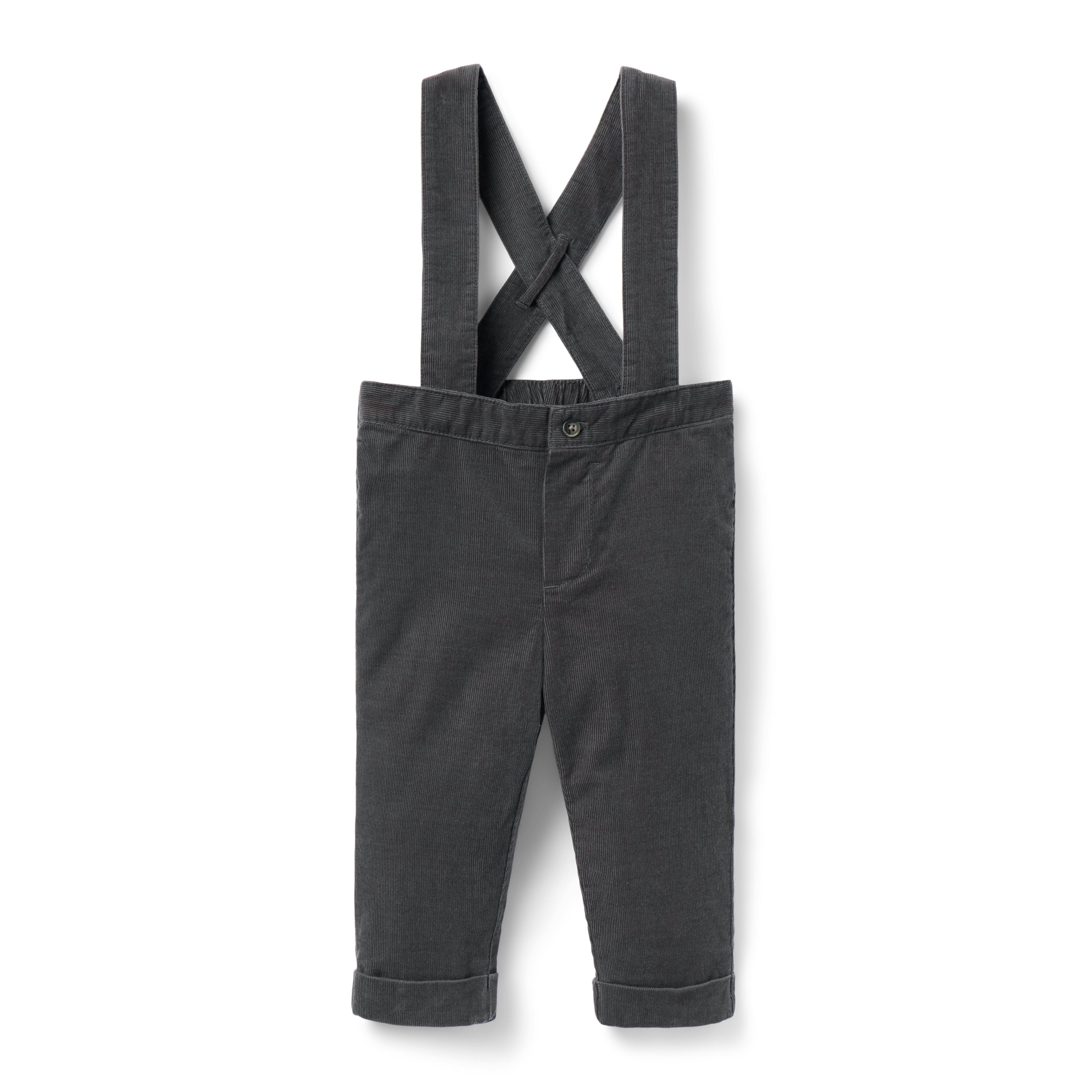 Baby Corduroy Suspender Pant