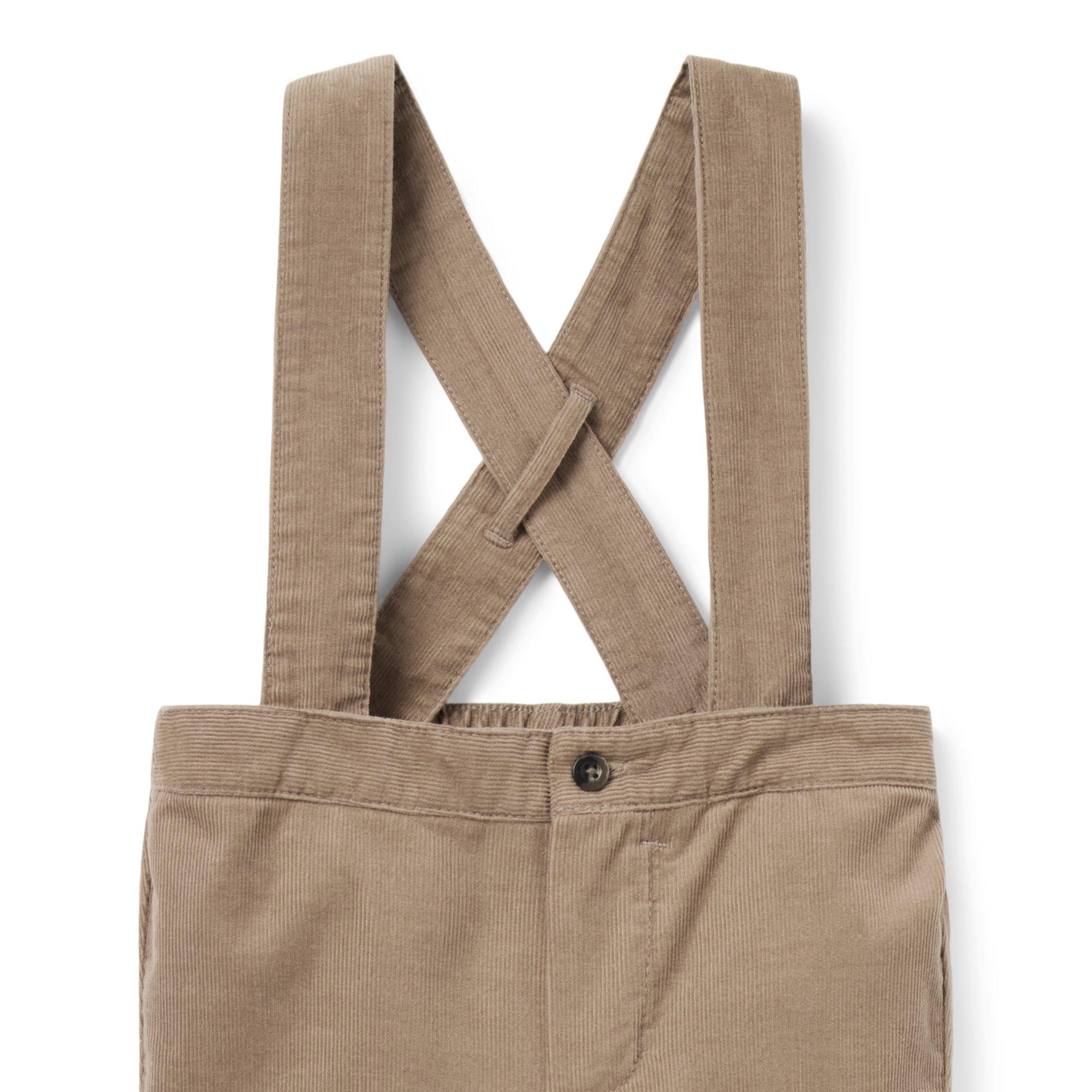 Baby Corduroy Suspender Pant image number 1