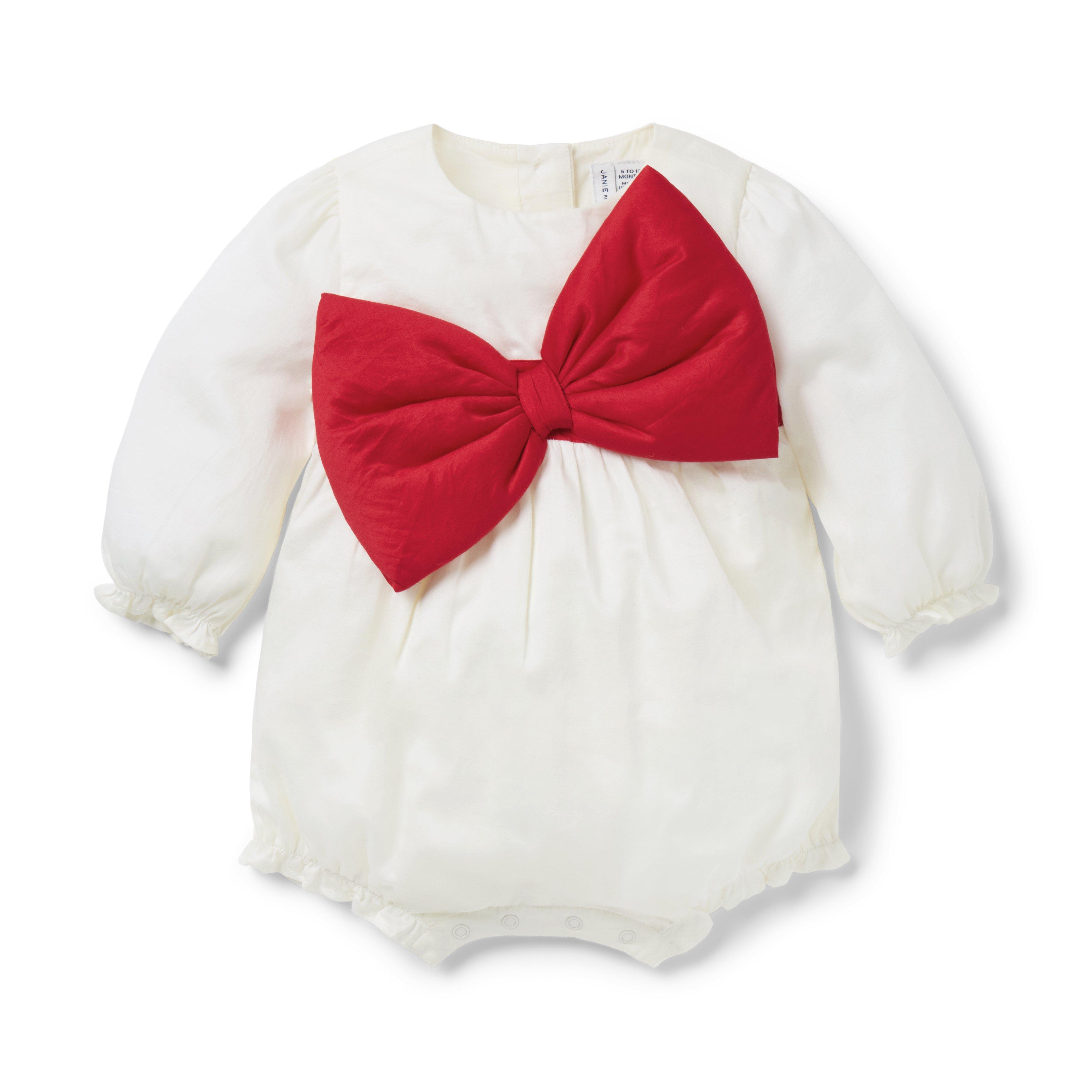 The Bow-Ment Baby Romper