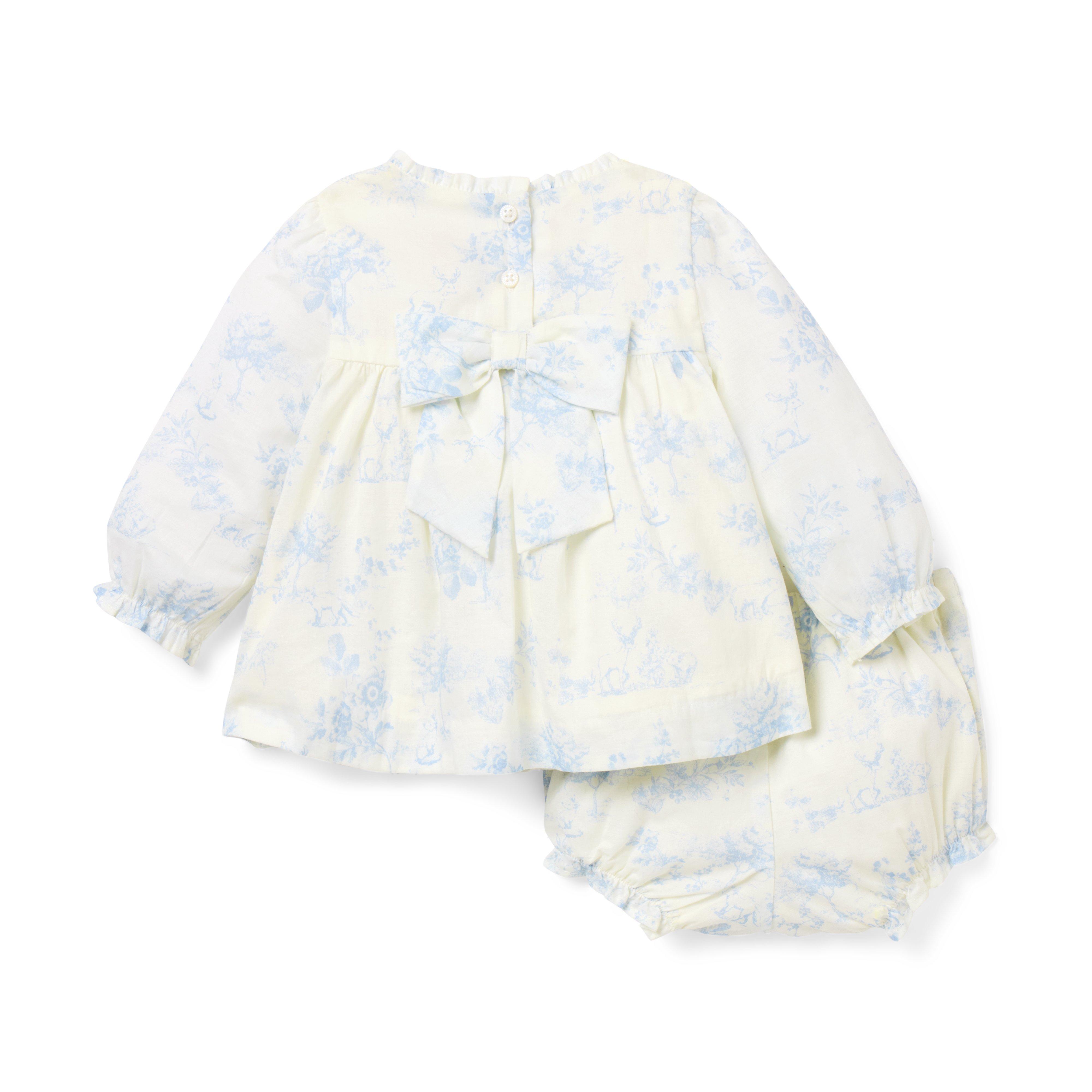 Baby Floral Toile Matching Set image number 2