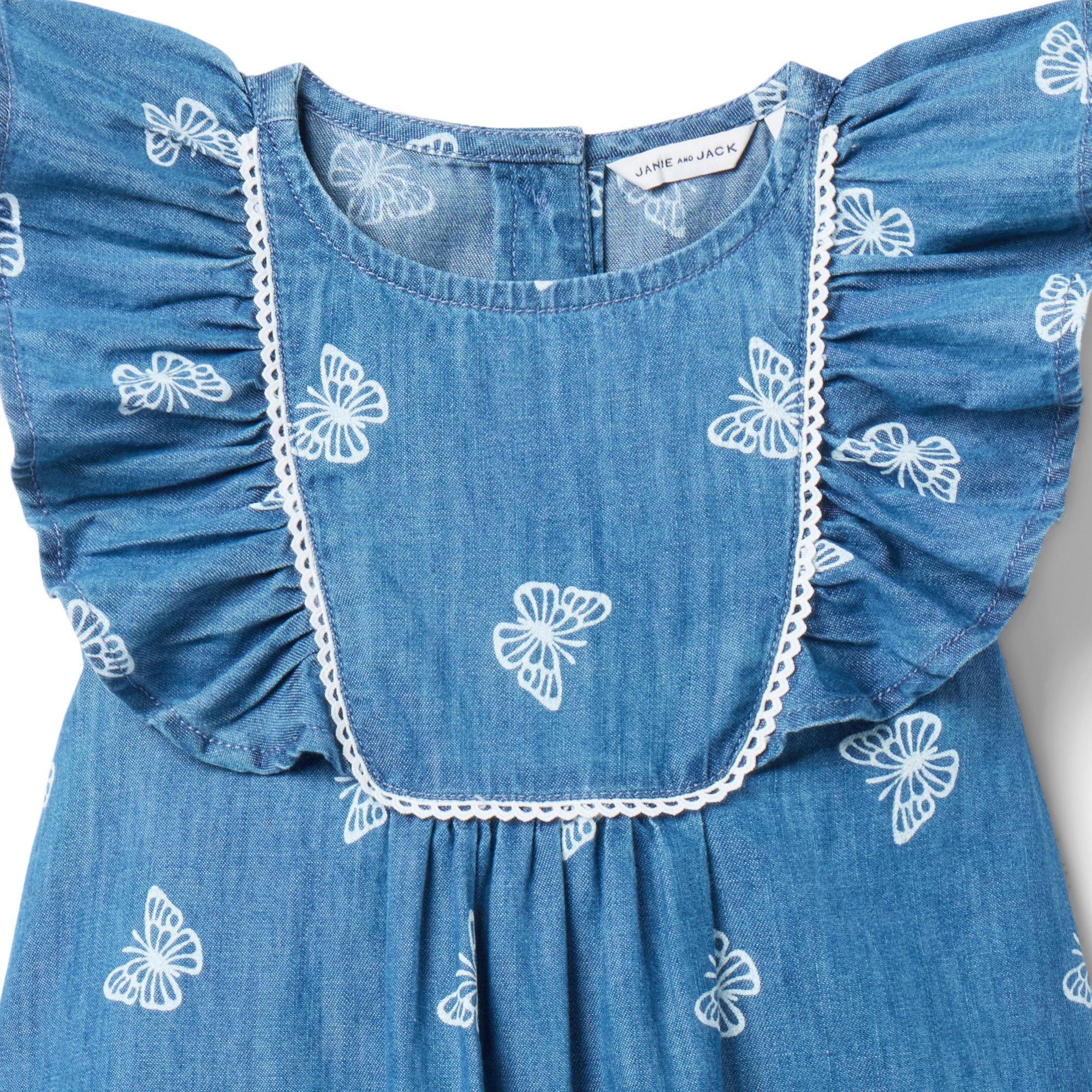 The Chambray Butterfly Dress image number 1