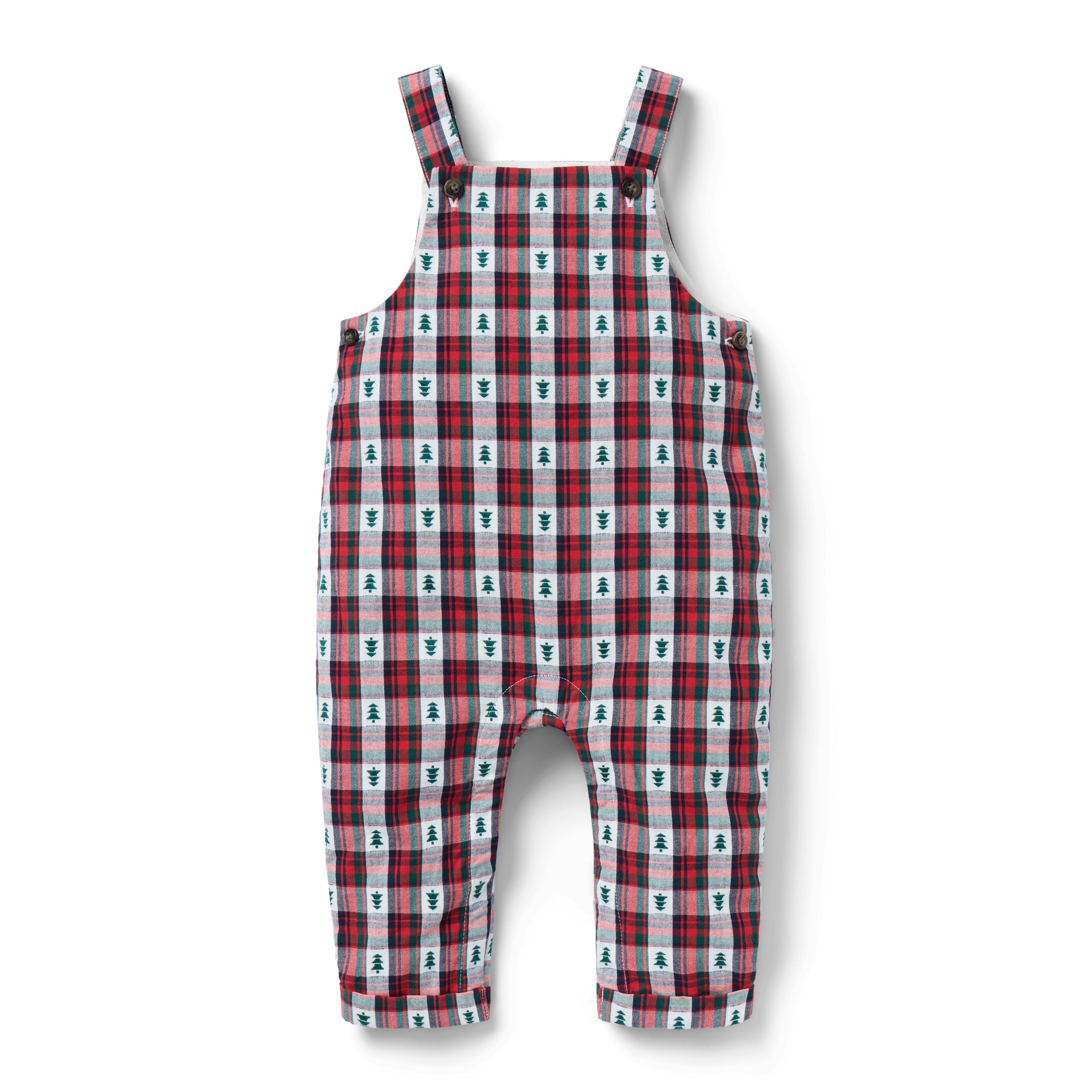 The Holiday Tartan Baby Overall