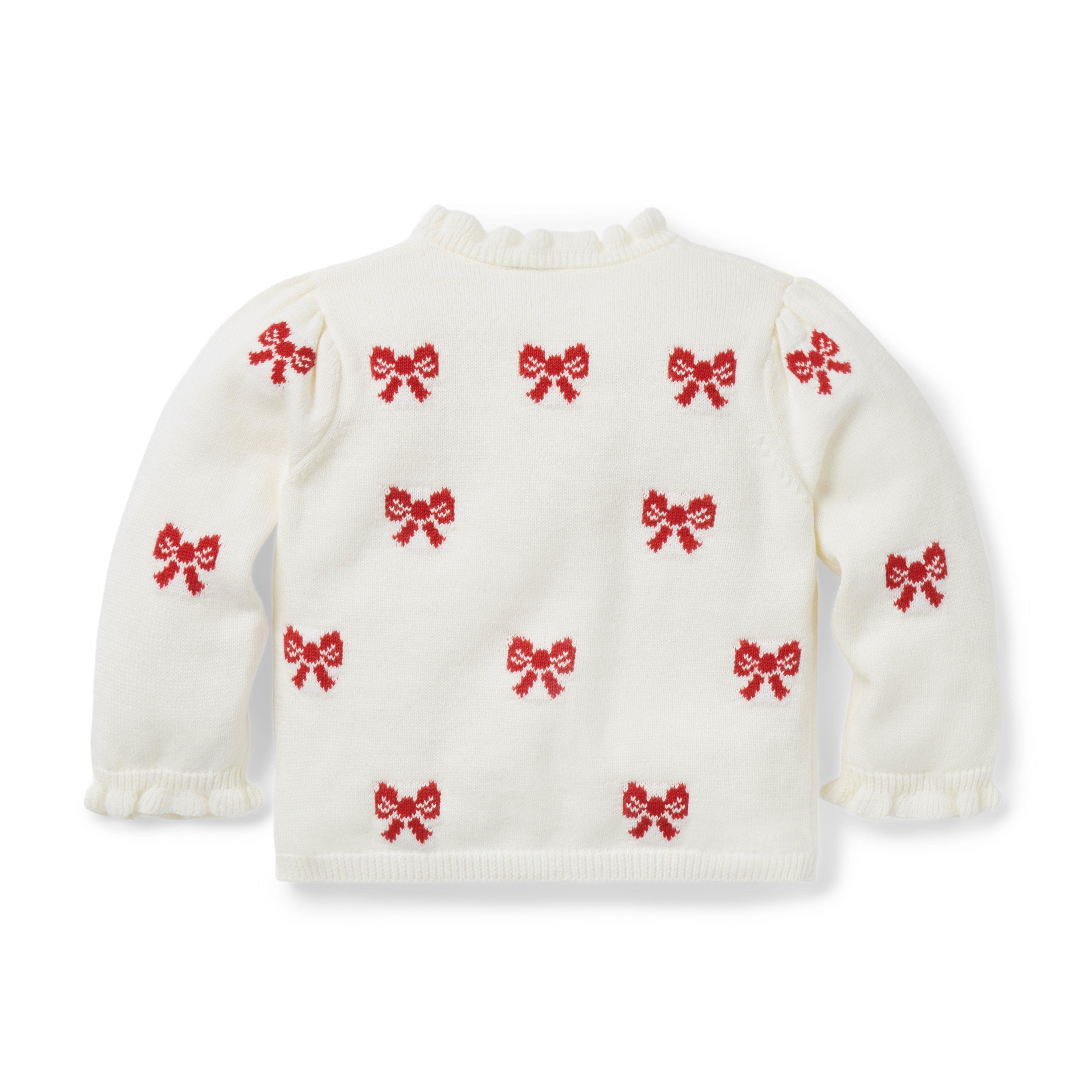 Baby Bow Ruffle Cardigan image number 2