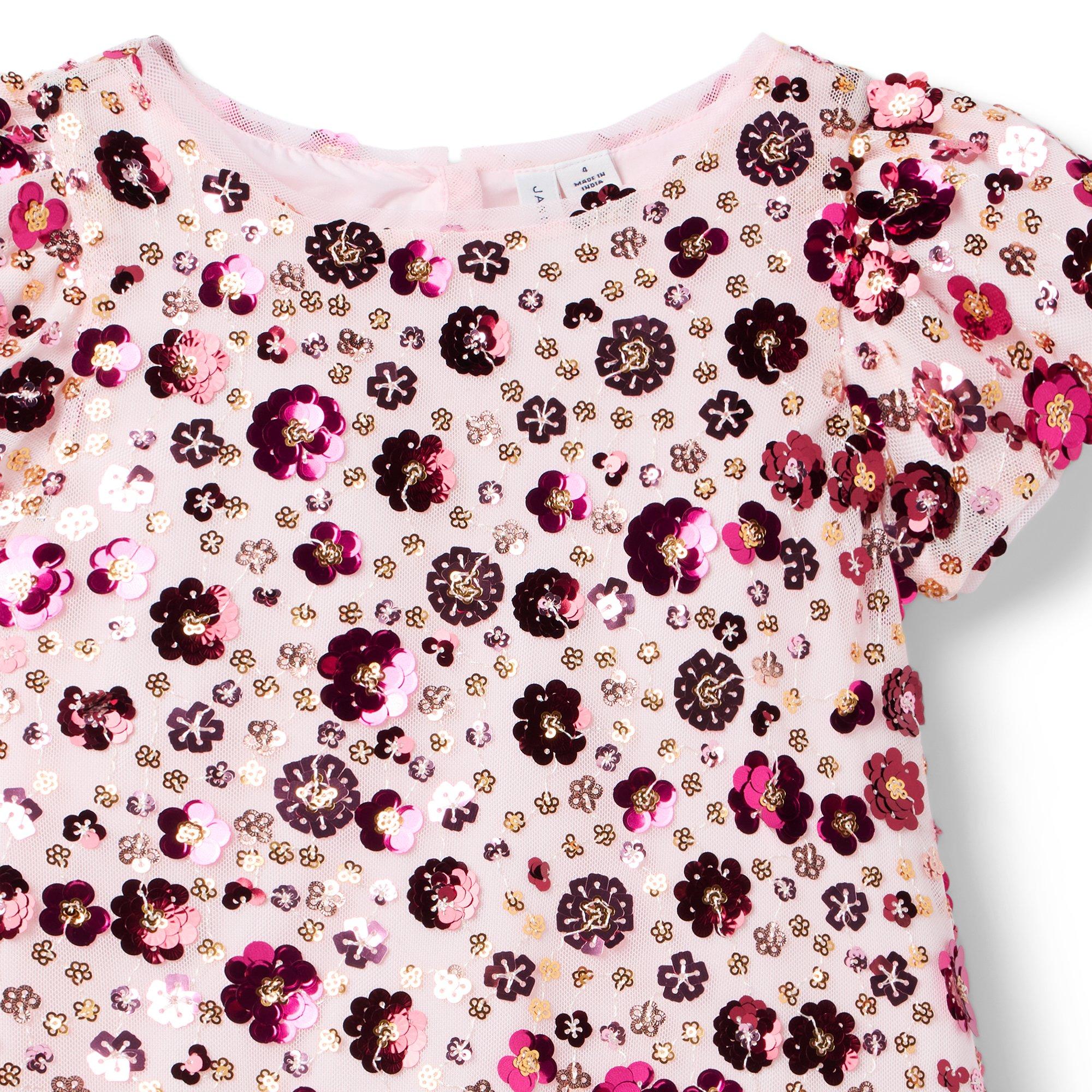 The Floral Sequin Dress image number 1