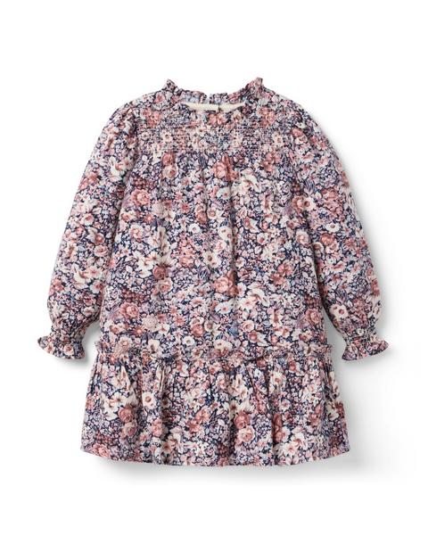 The Smocked Floral Dress