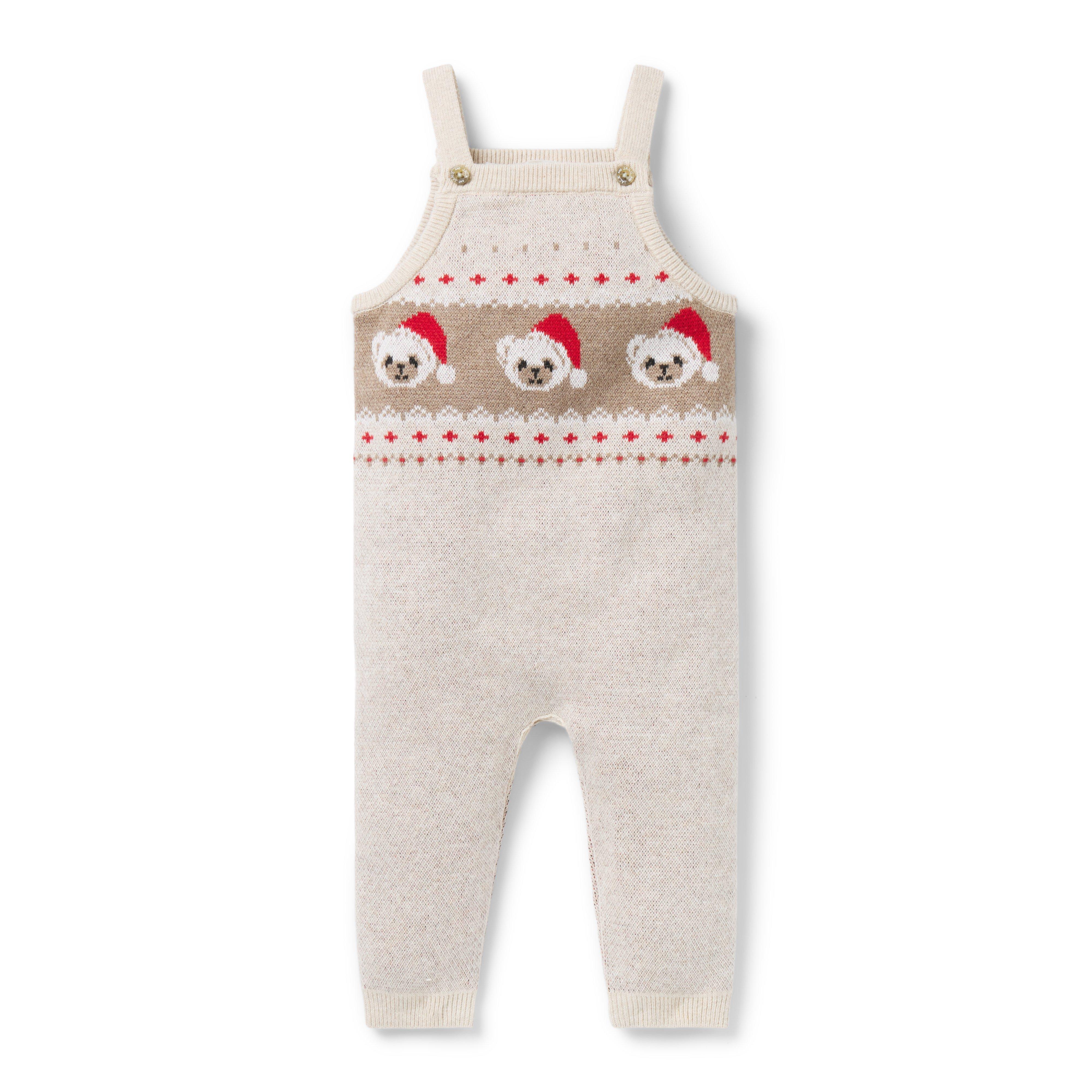 Baby Santa Bear Overall