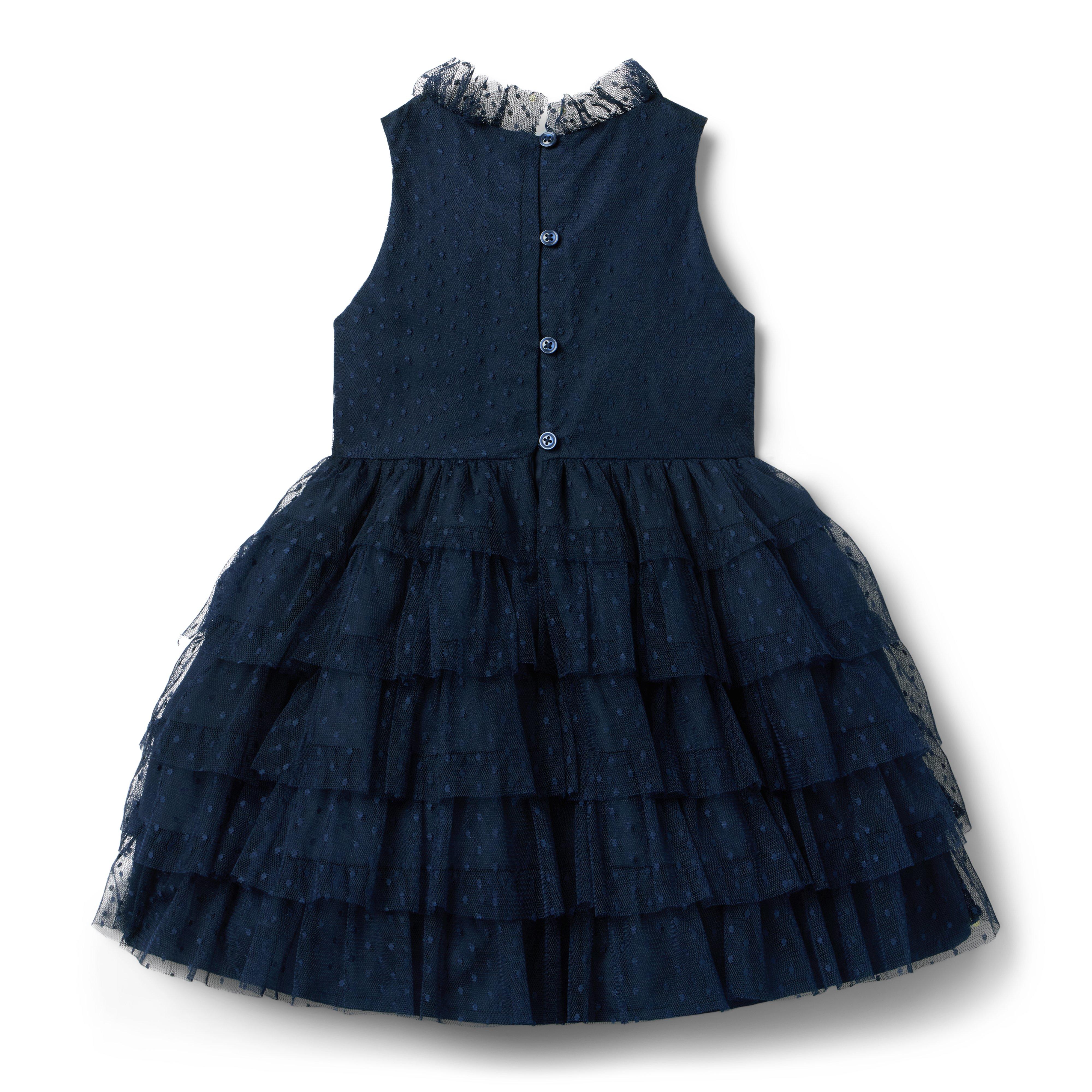 Dot Tiered Ruffle Dress image number 2