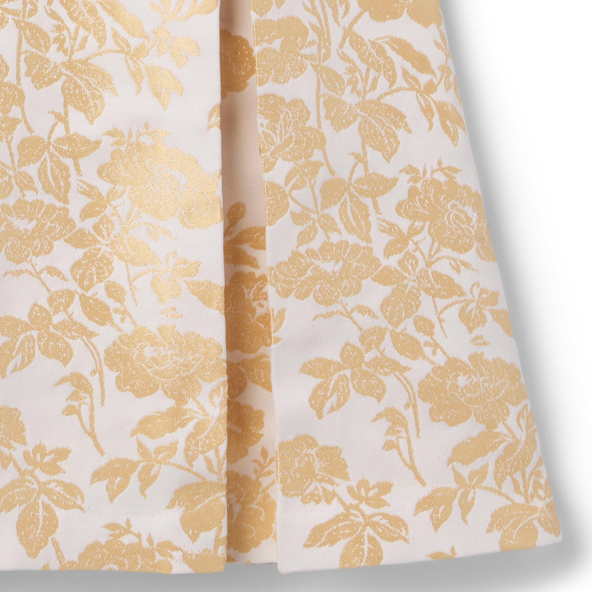 The Golden Floral Dress image number 4