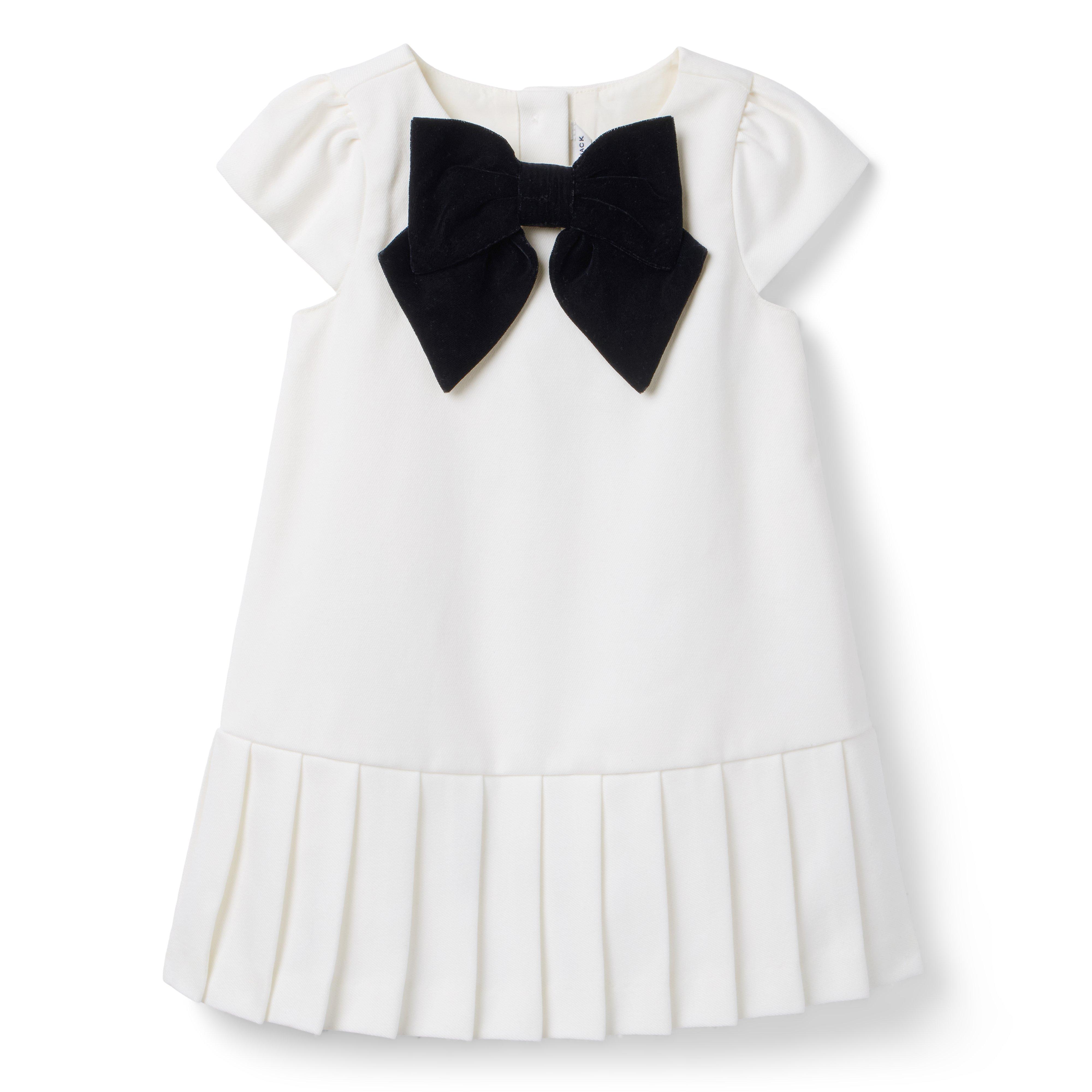 The Pleated Bow Dress