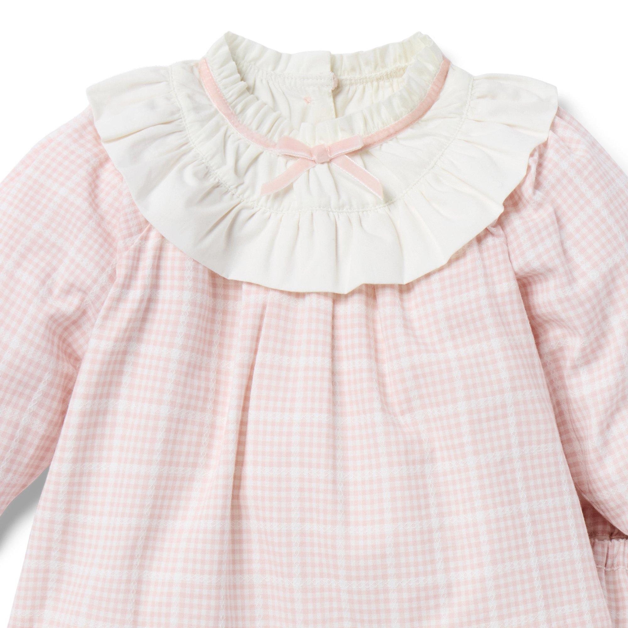 Baby Gingham Matching Set image number 1
