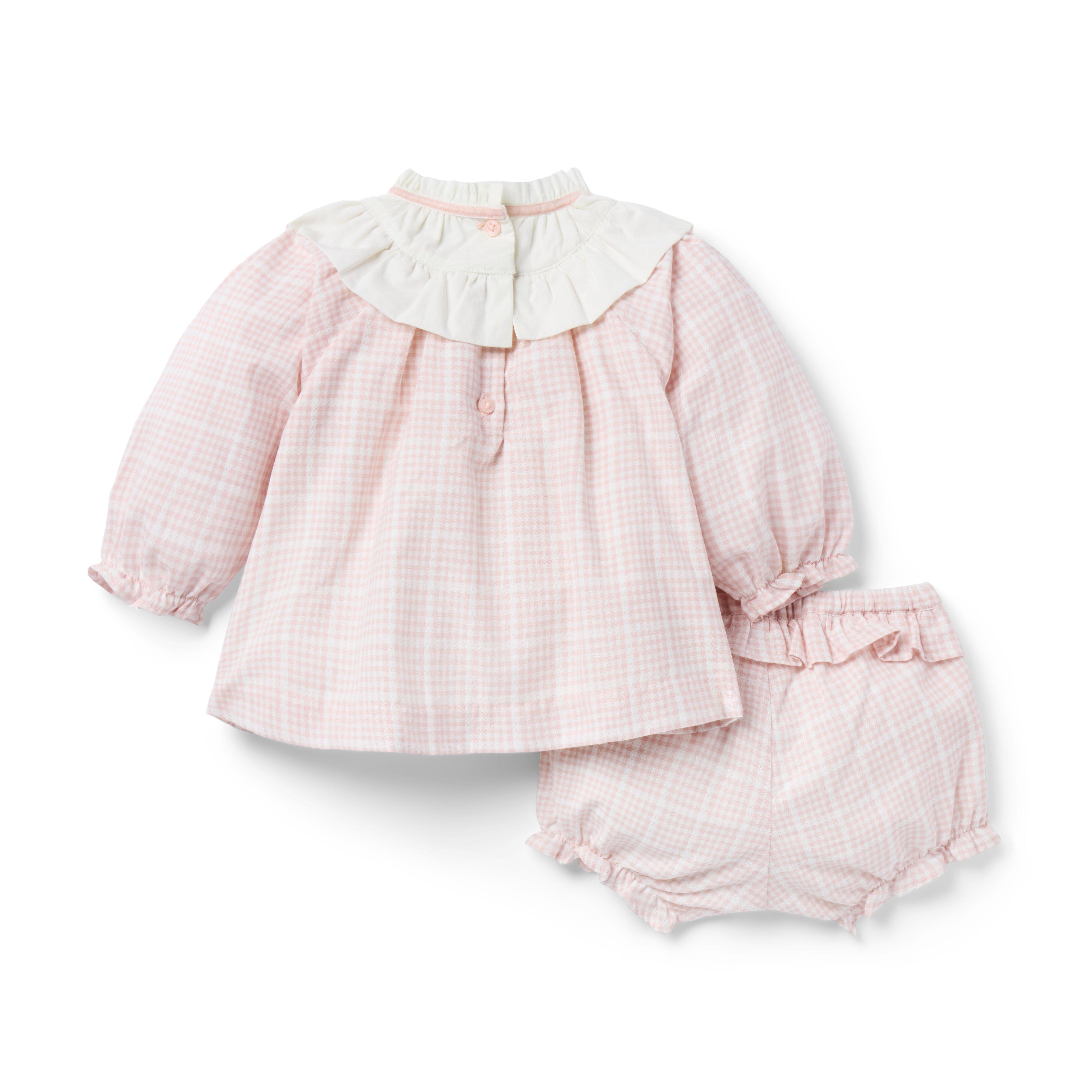 Baby Gingham Matching Set image number 2