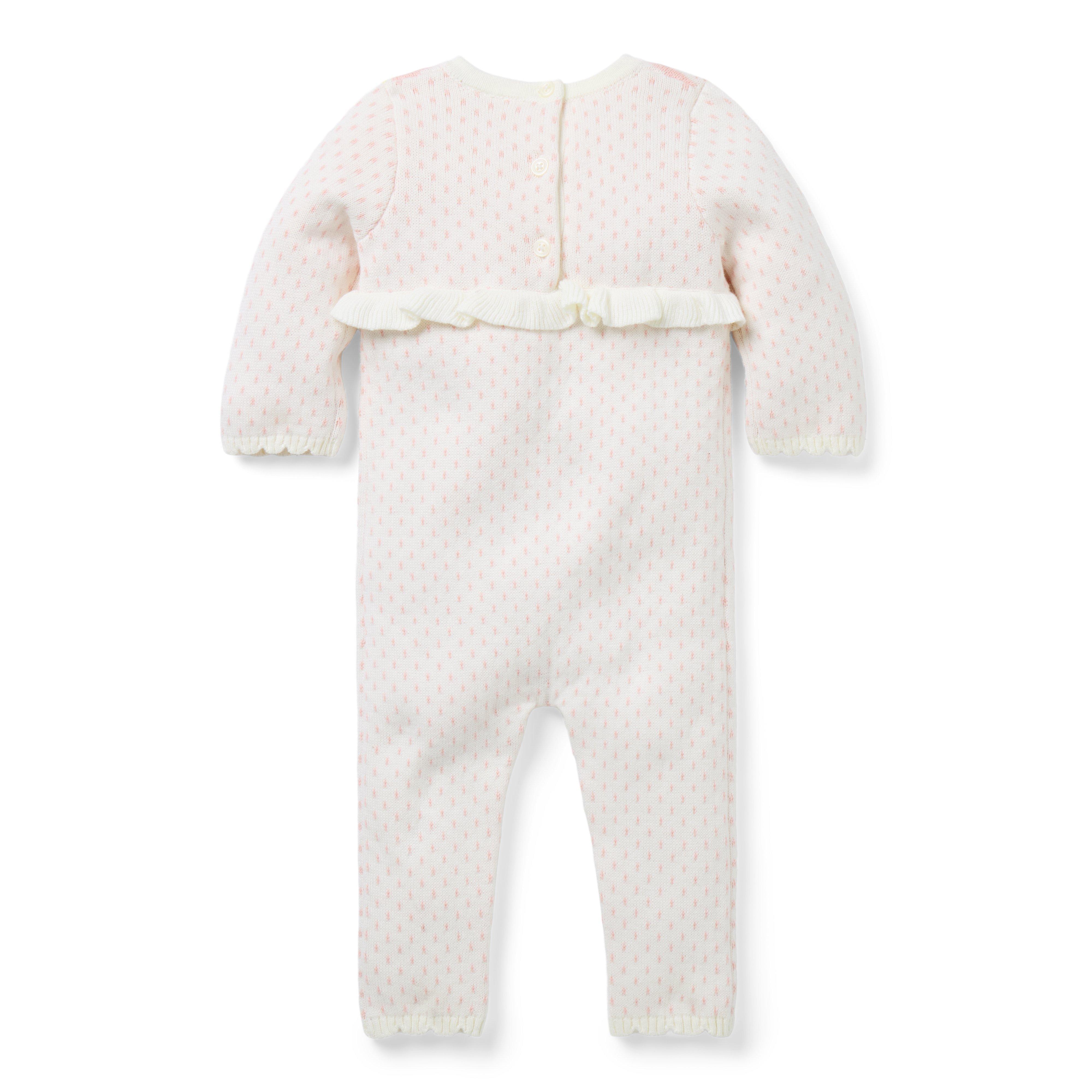 Baby Bow Fair Isle Sweater One-Piece image number 2