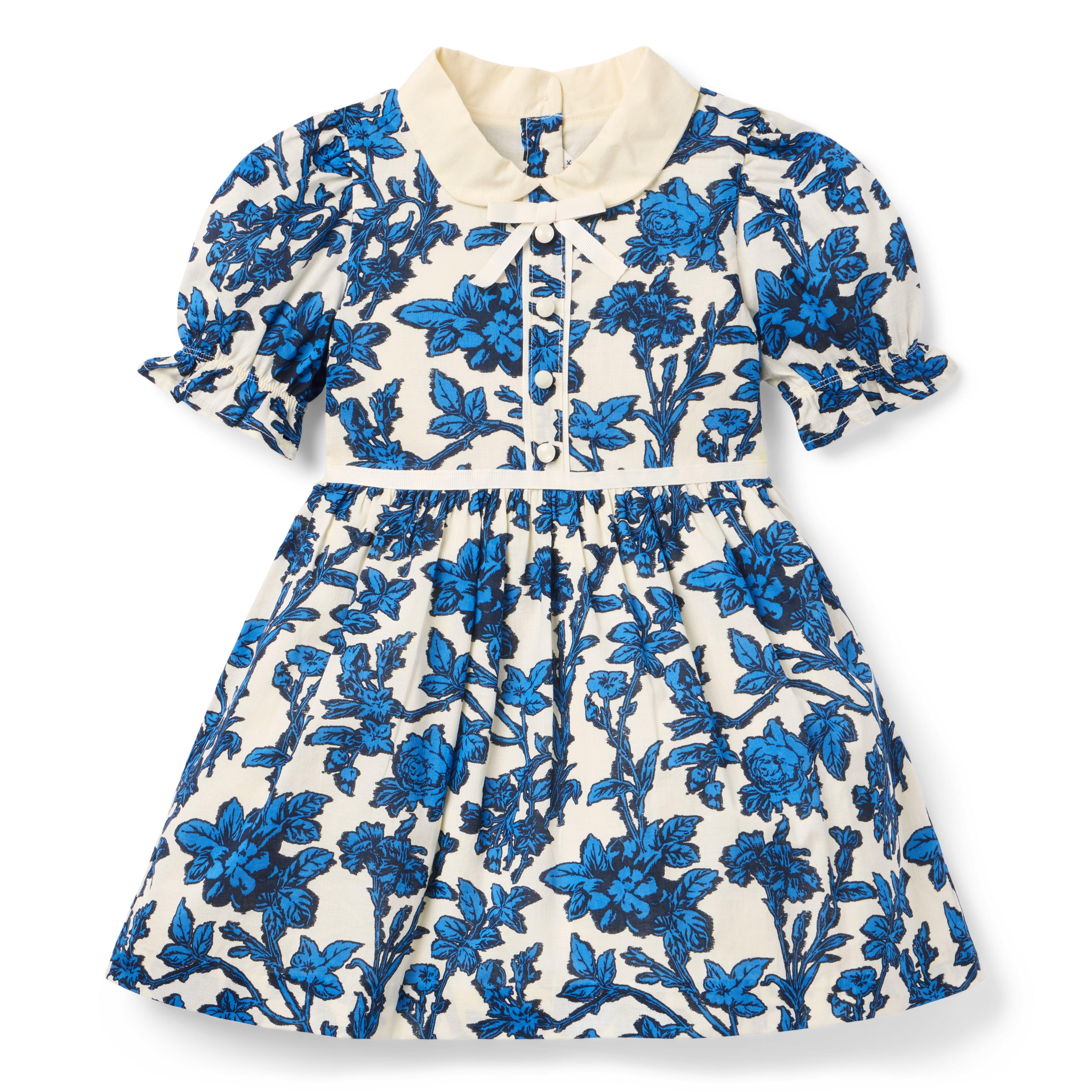 Floral Collared Dress