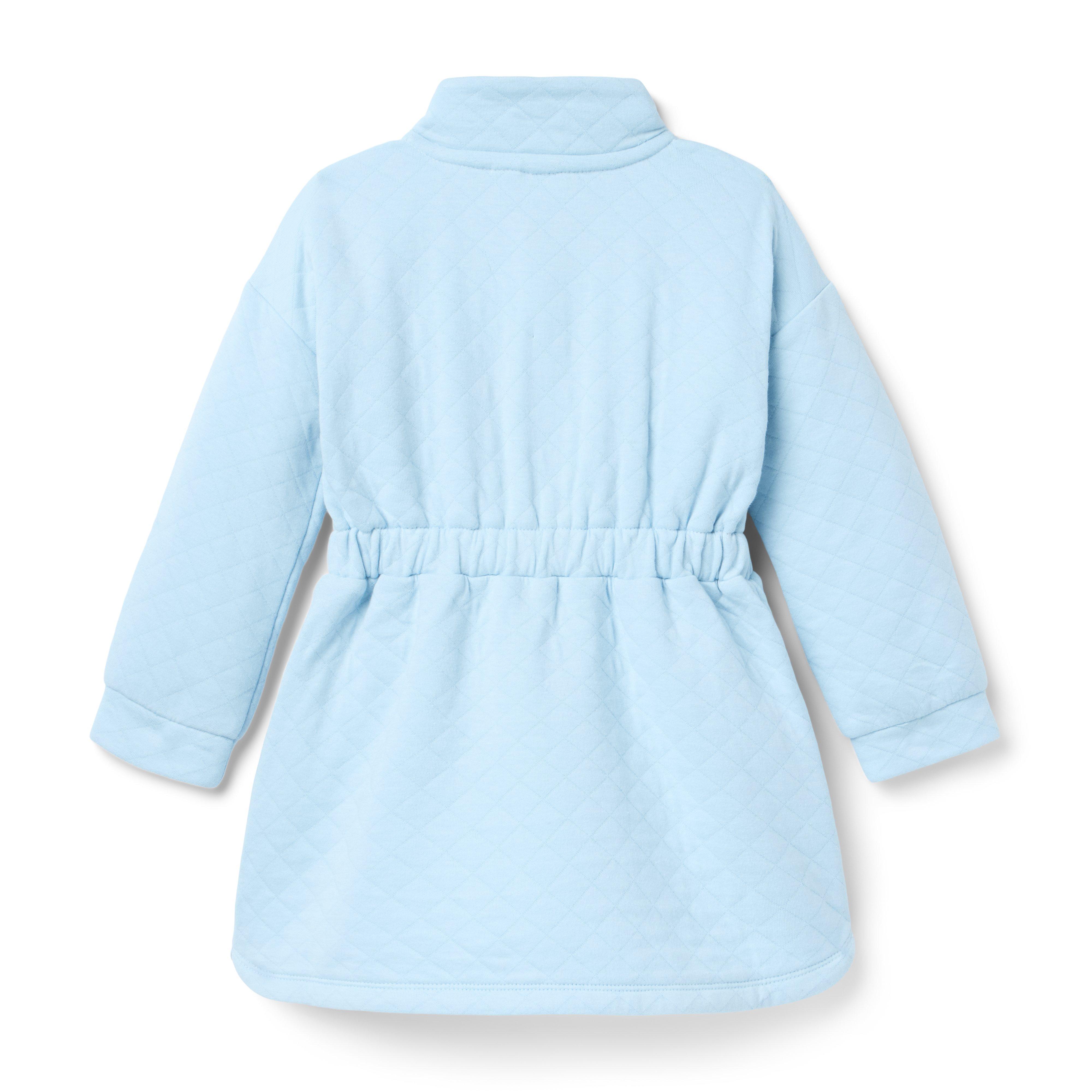 Quilted Sweatshirt Dress image number 1