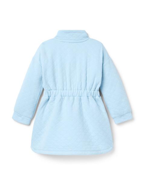 Quilted Sweatshirt Dress