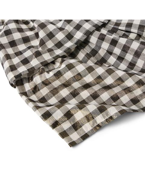 Gingham Shimmer Dress
