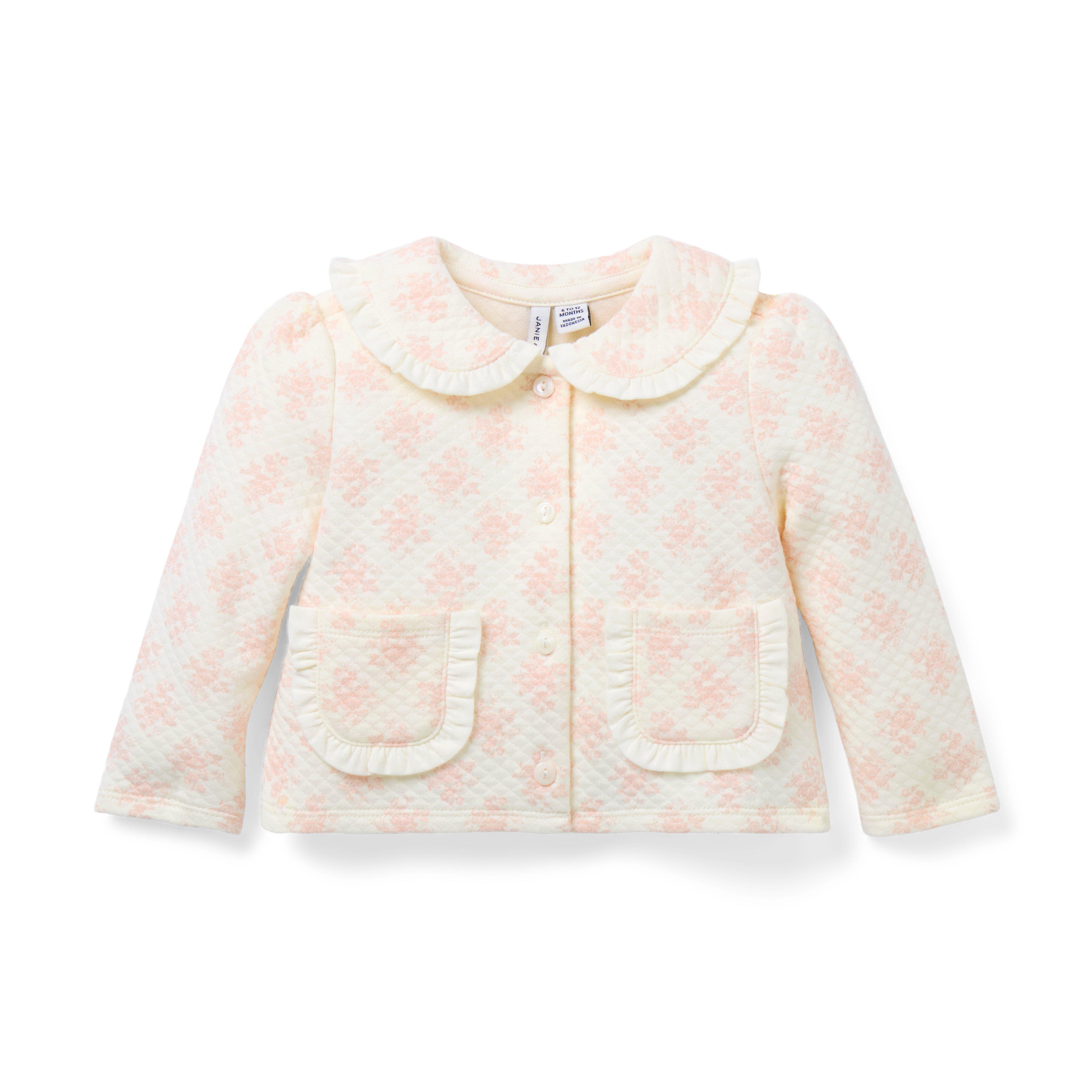 Baby Floral Quilted Cardigan