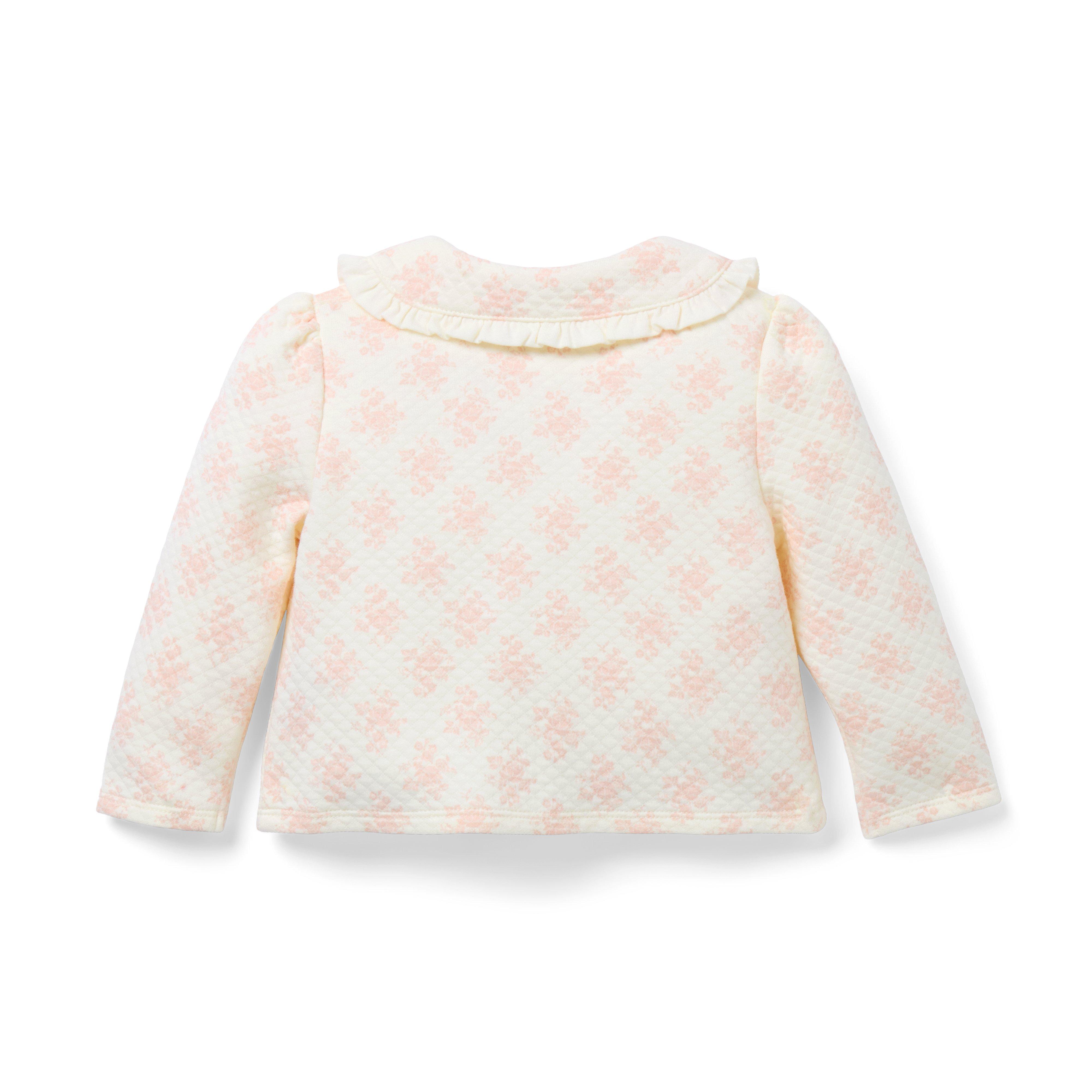 Baby Floral Quilted Cardigan image number 2