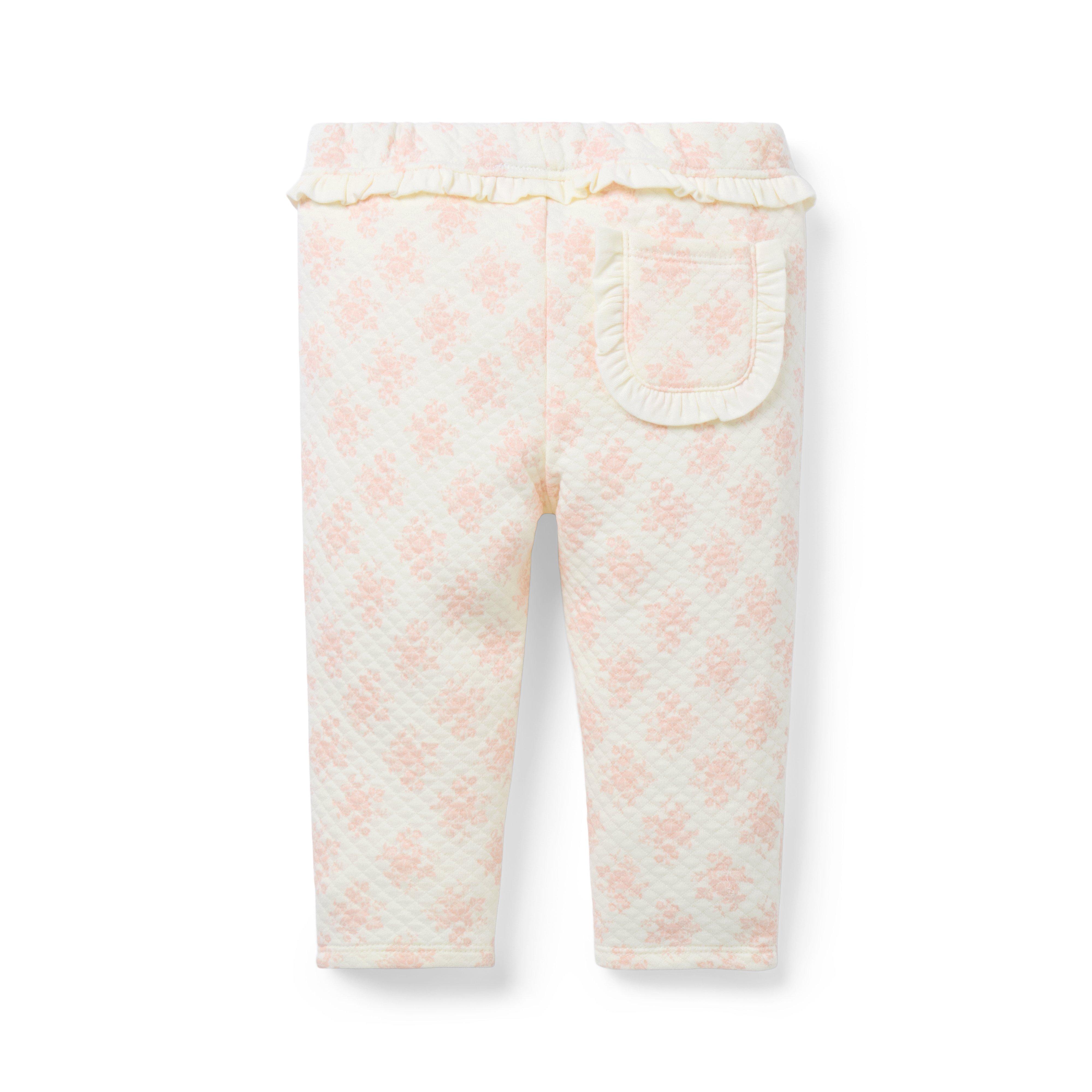 Baby Floral Quilted Pant image number 2