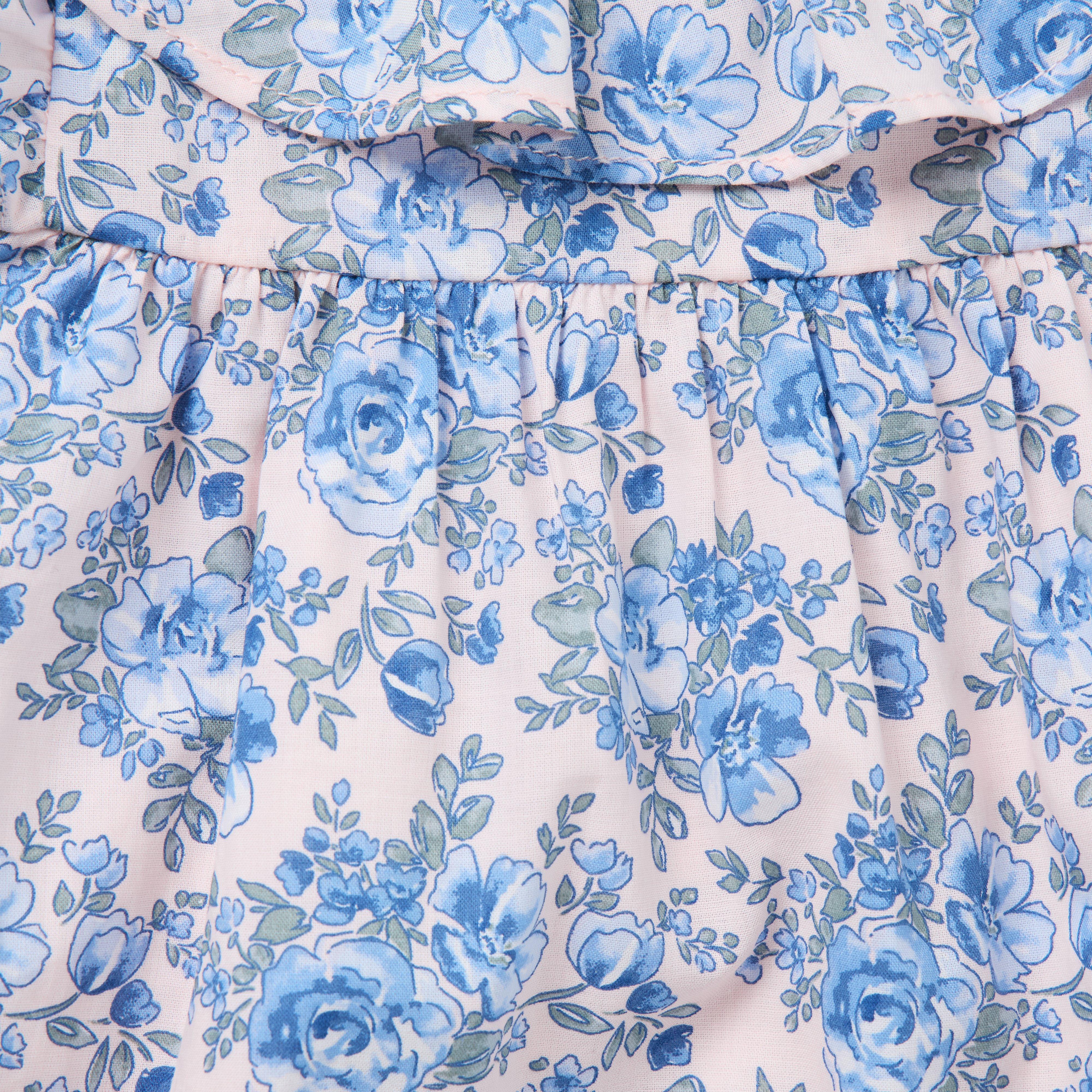 Baby Floral Ruffle Romper image number 1