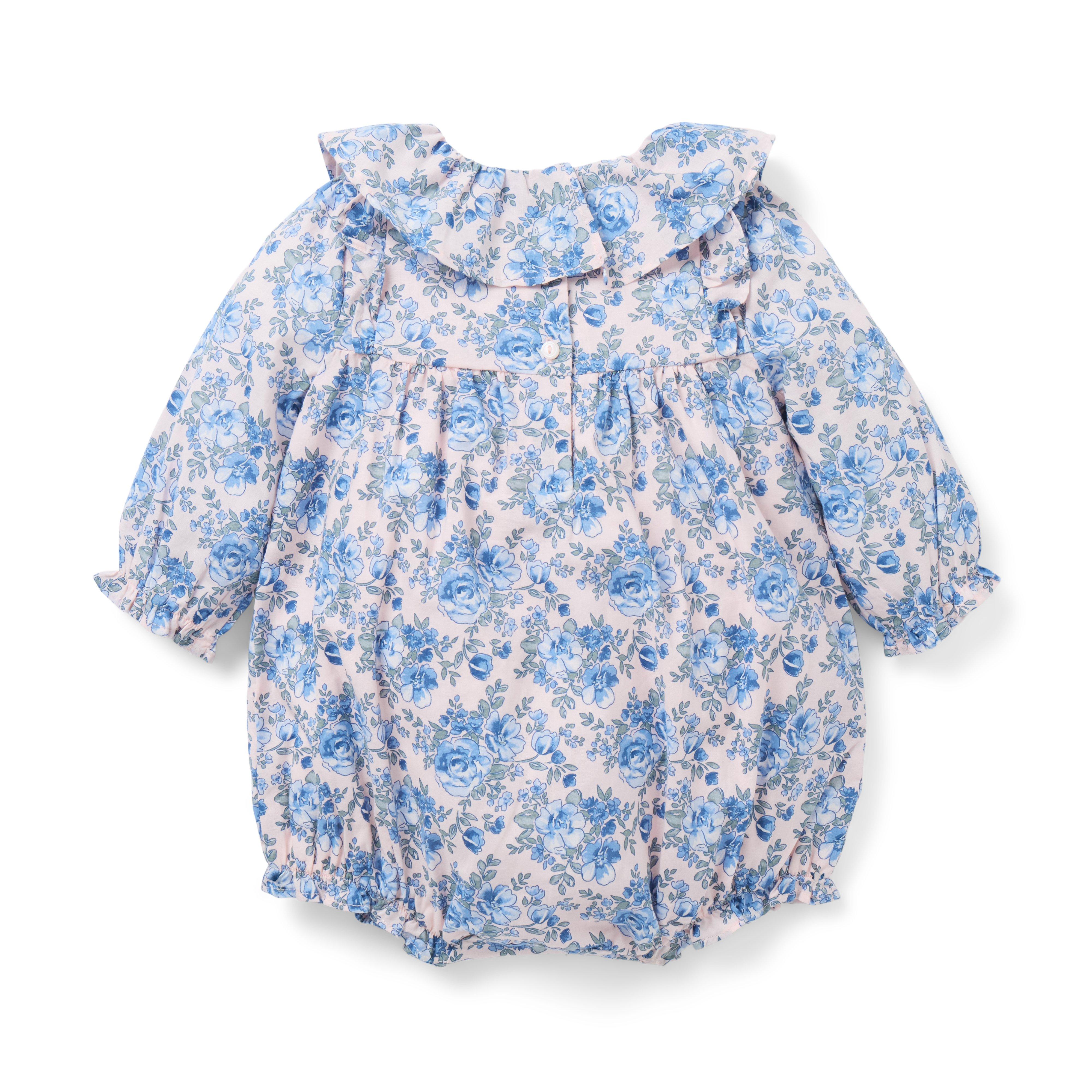 Baby Floral Ruffle Romper image number 2