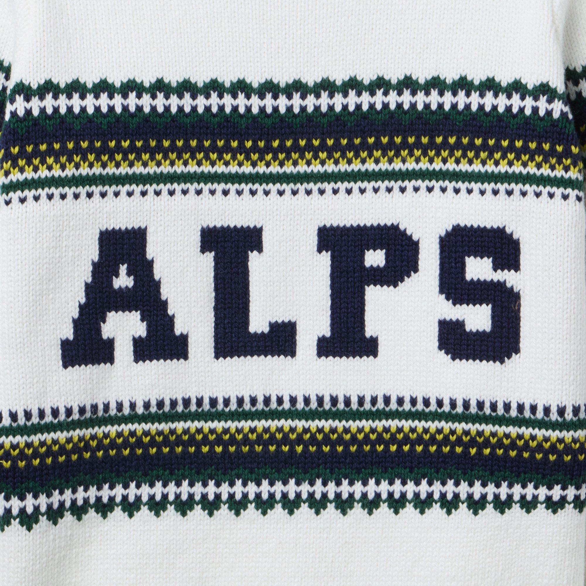 Alps Fair Isle Sweater image number 1