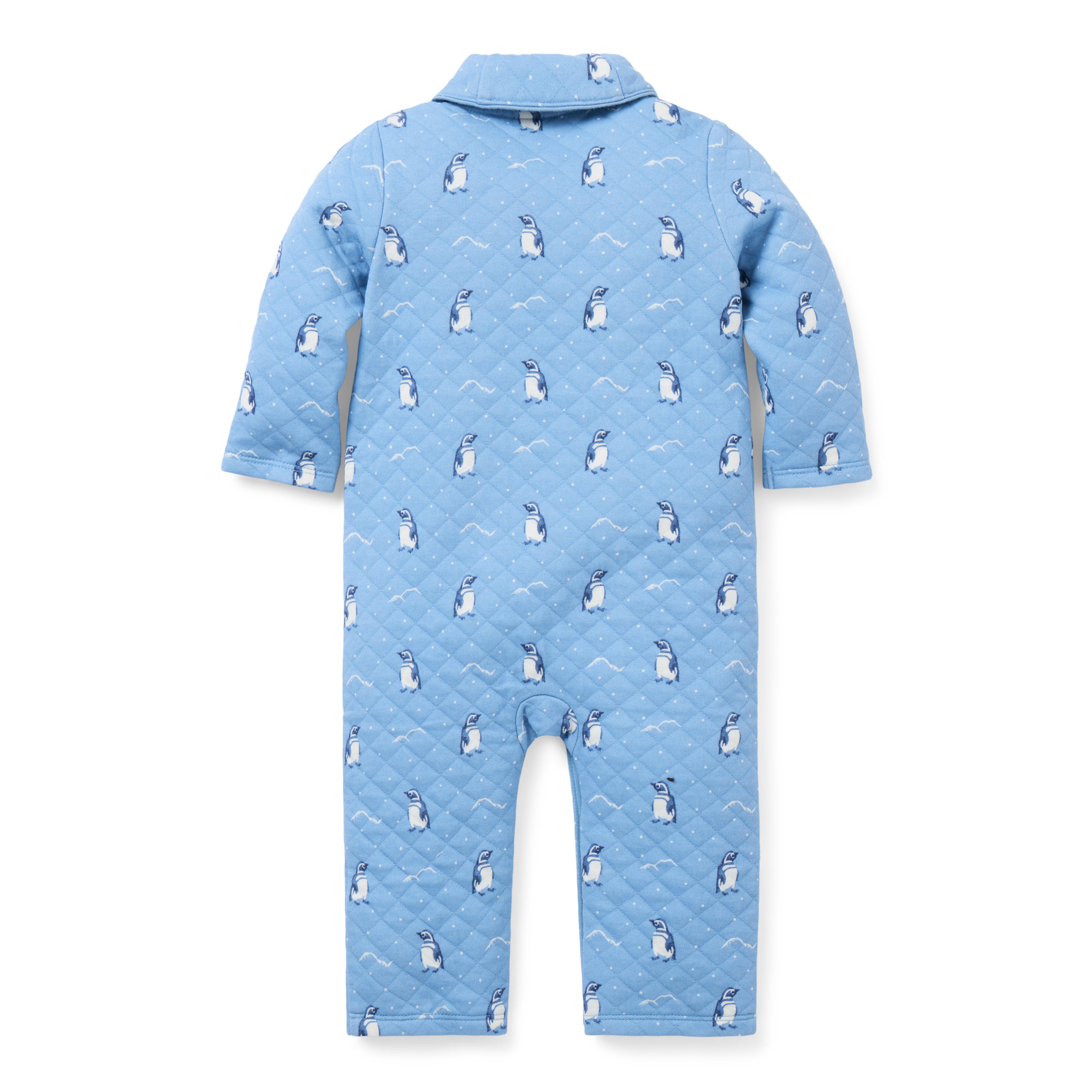 Baby Penguin Quilted One-Piece image number 2