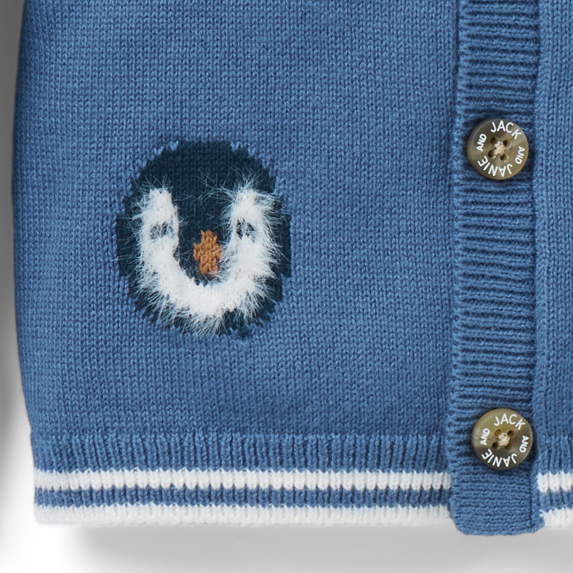 The Penguin Baby Cardigan image number 1