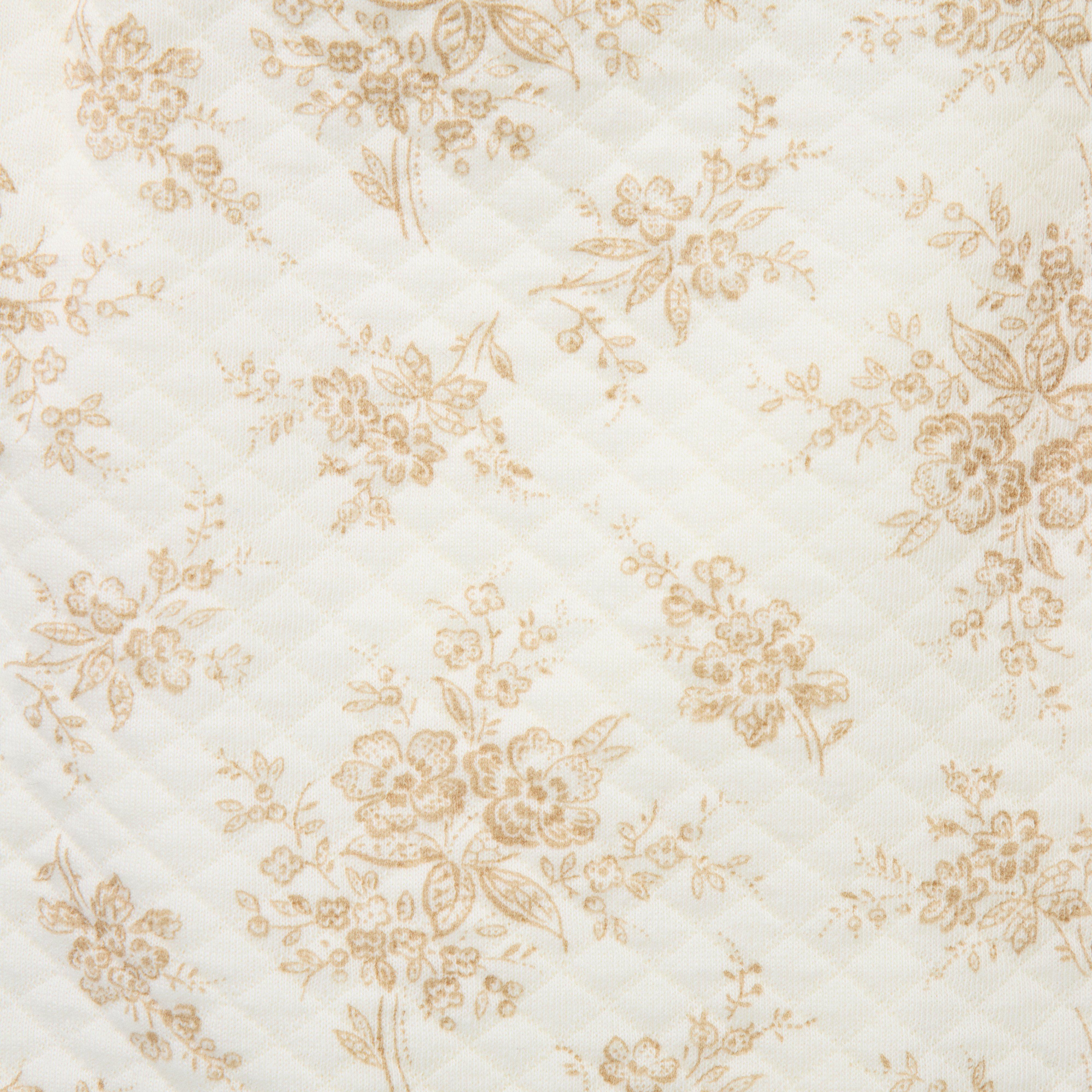Baby Quilted Floral Toile Dress image number 1